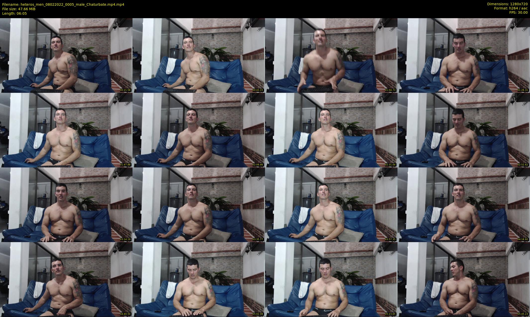 heteros_men — 7 minute Chaturbate male cam show recording, 720p, Feb 8, 2022