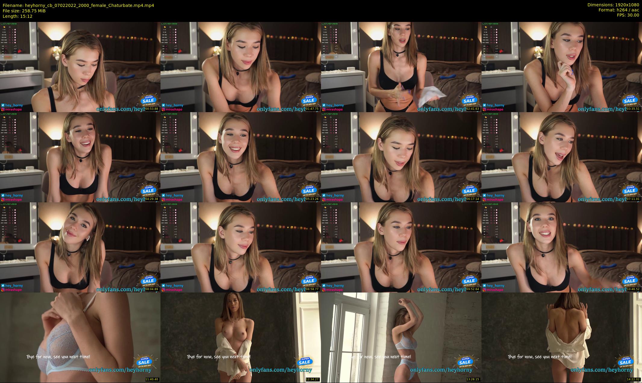 heyhorny_cb — 16 minute Chaturbate couple cam show recording, 1080p, Feb 7, 2022