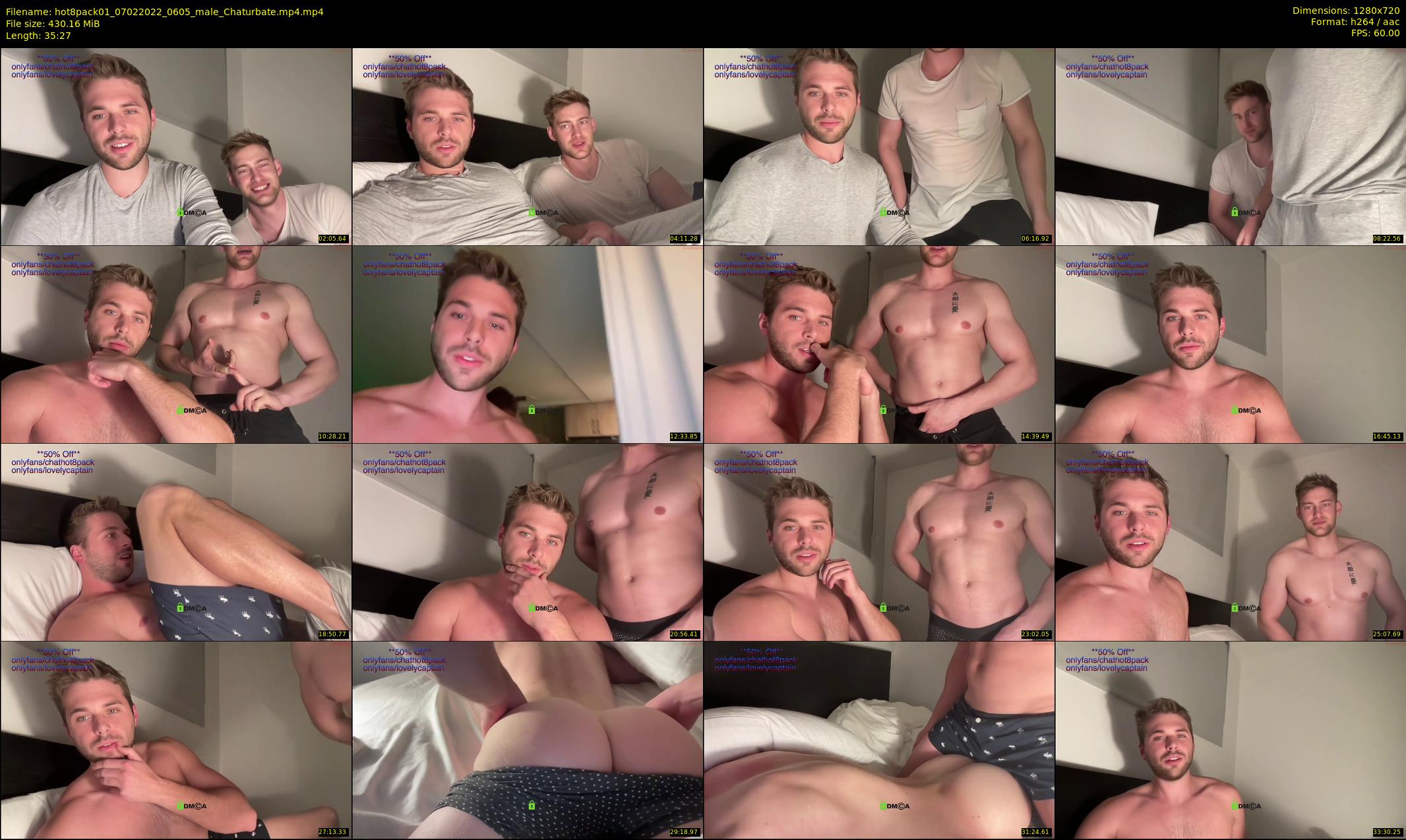 hot8pack01 — 36 minute Chaturbate male cam show recording, 720p, Feb 7, 2022