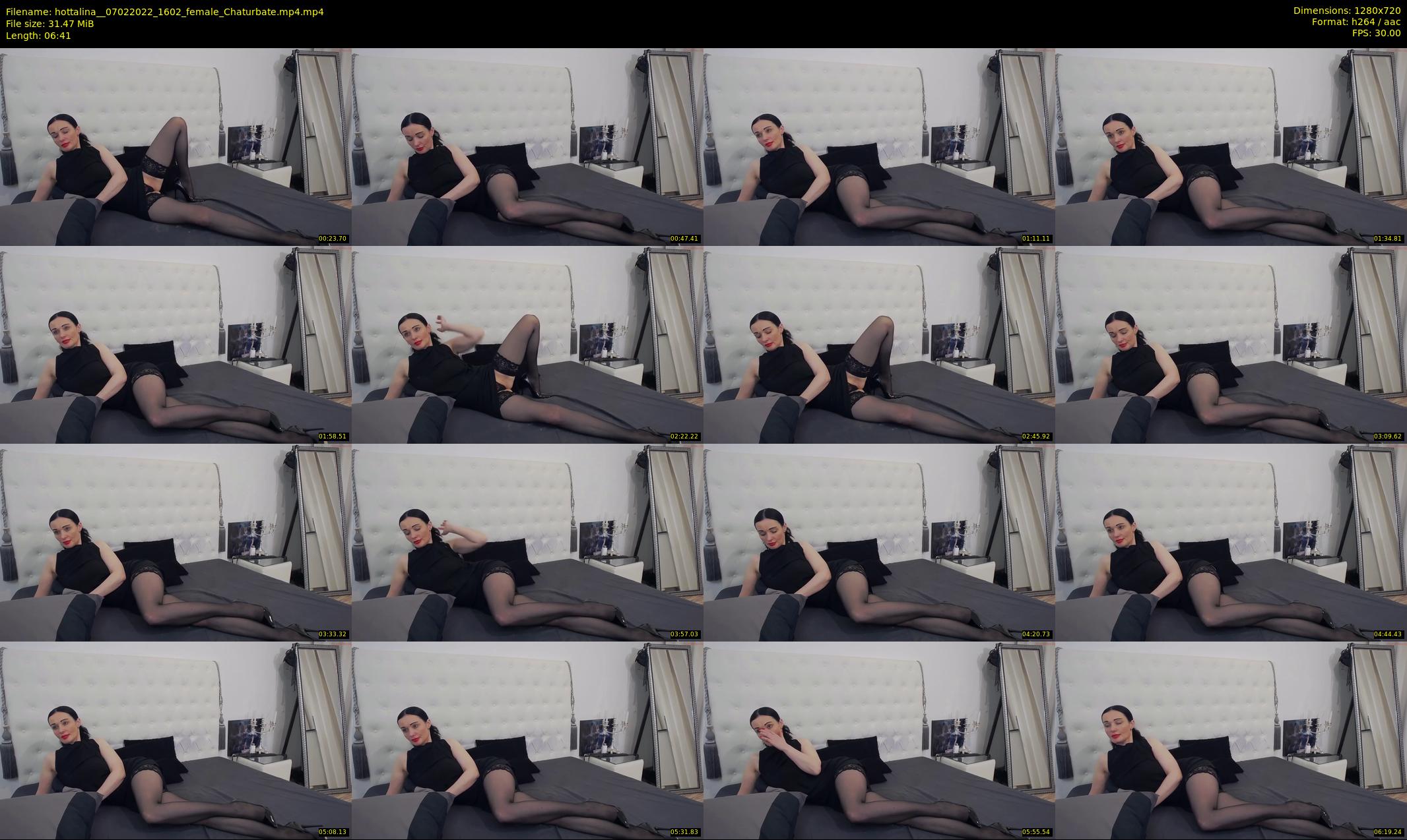 hottalina_ — 7 minute Chaturbate female cam show recording, 720p, Feb 7, 2022