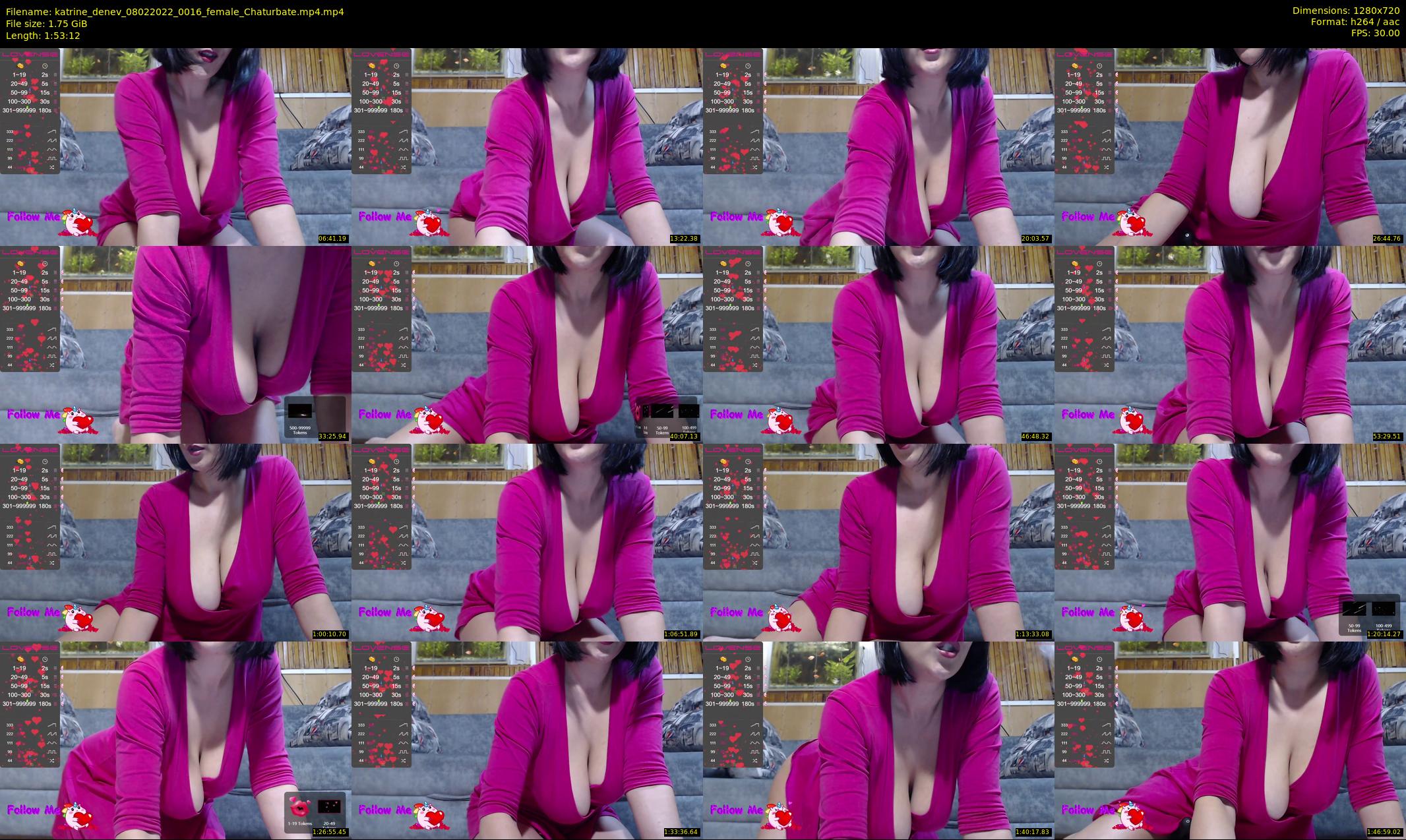 katrine_denev — 114 minute Chaturbate female cam show recording, 720p, Feb 8, 2022