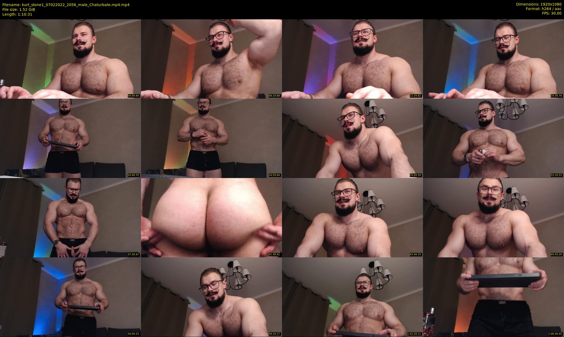 kurt_stone1 — 71 minute Chaturbate male cam show recording, 1080p, Feb 7, 2022