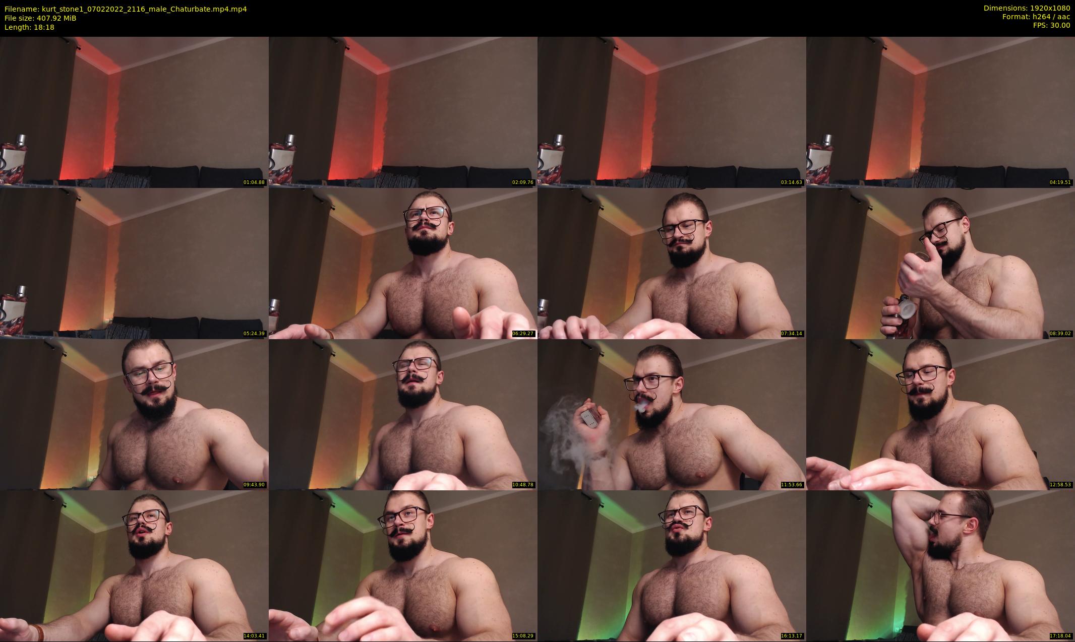 kurt_stone1 — 19 minute Chaturbate male cam show recording, 1080p, Feb 7, 2022