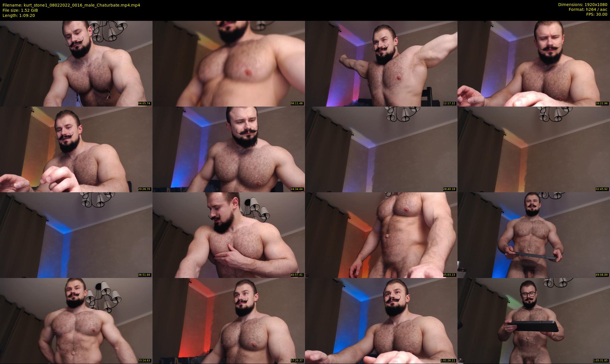 kurt_stone1 — 70 minute Chaturbate male cam show recording, 1080p, Feb 8, 2022