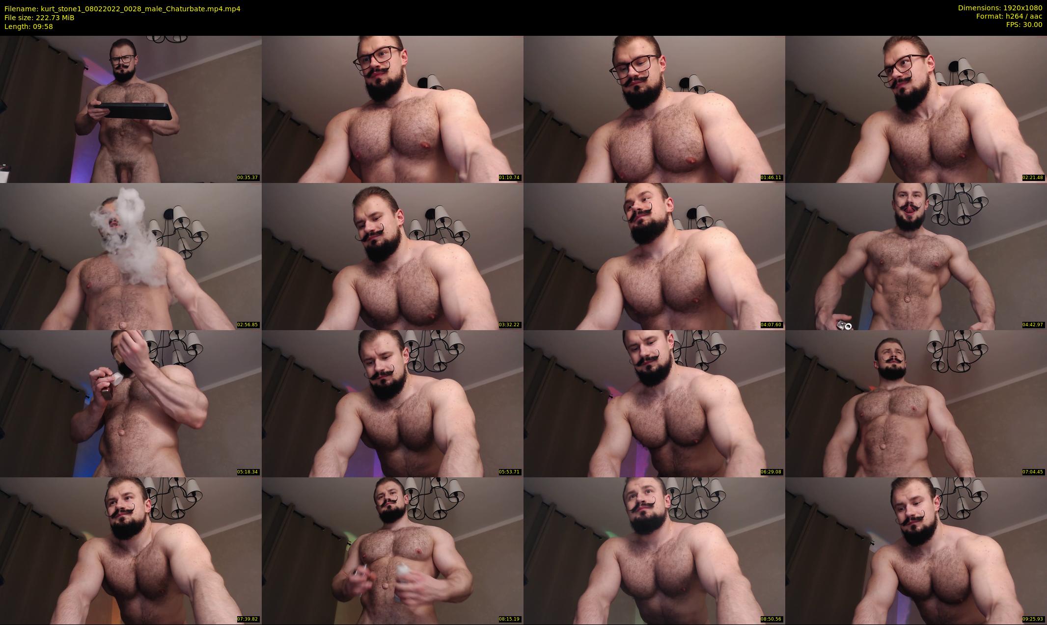 kurt_stone1 — 10 minute Chaturbate male cam show recording, 1080p, Feb 8, 2022