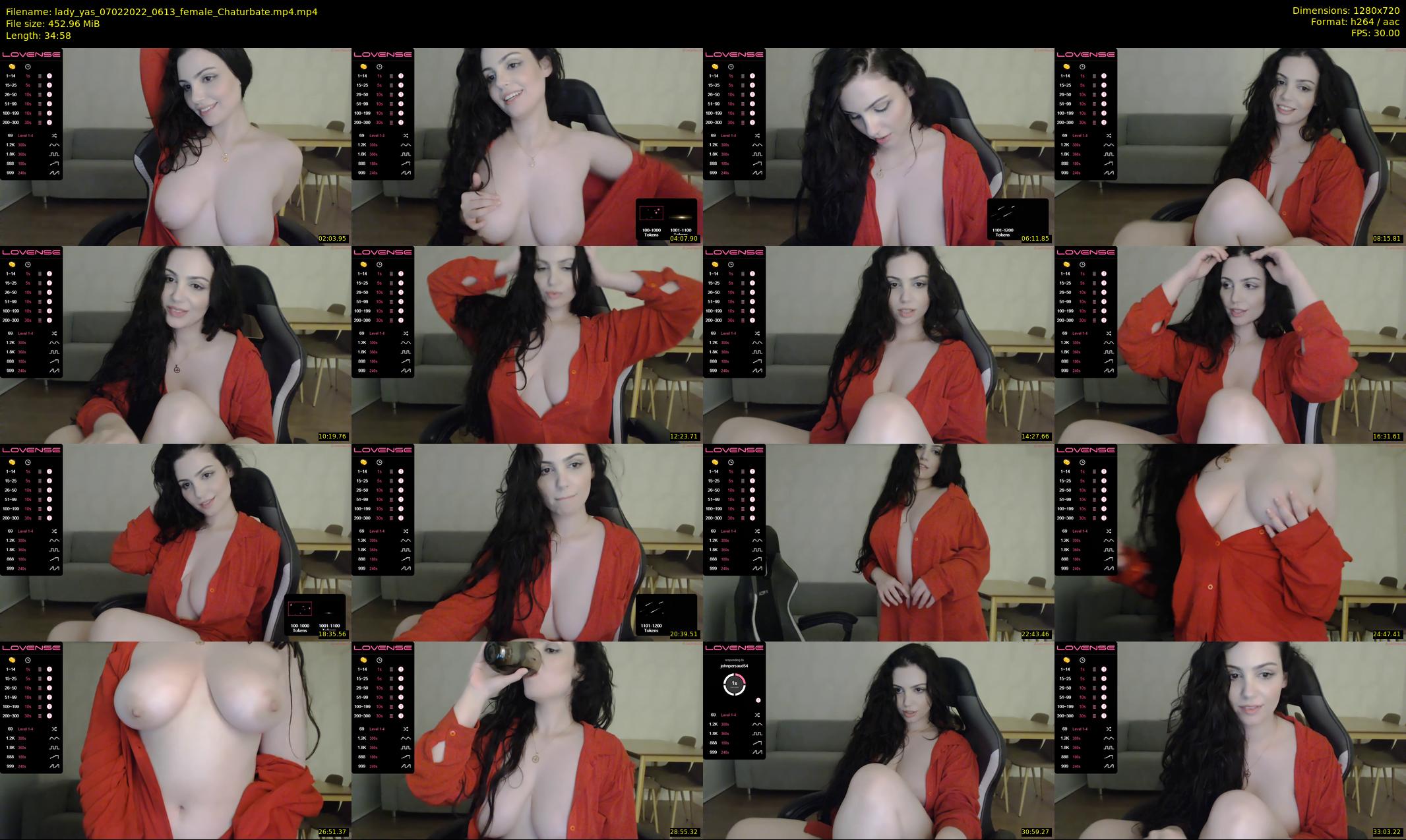 lady_yas — 35 minute Chaturbate female cam show recording, 720p, Feb 7, 2022