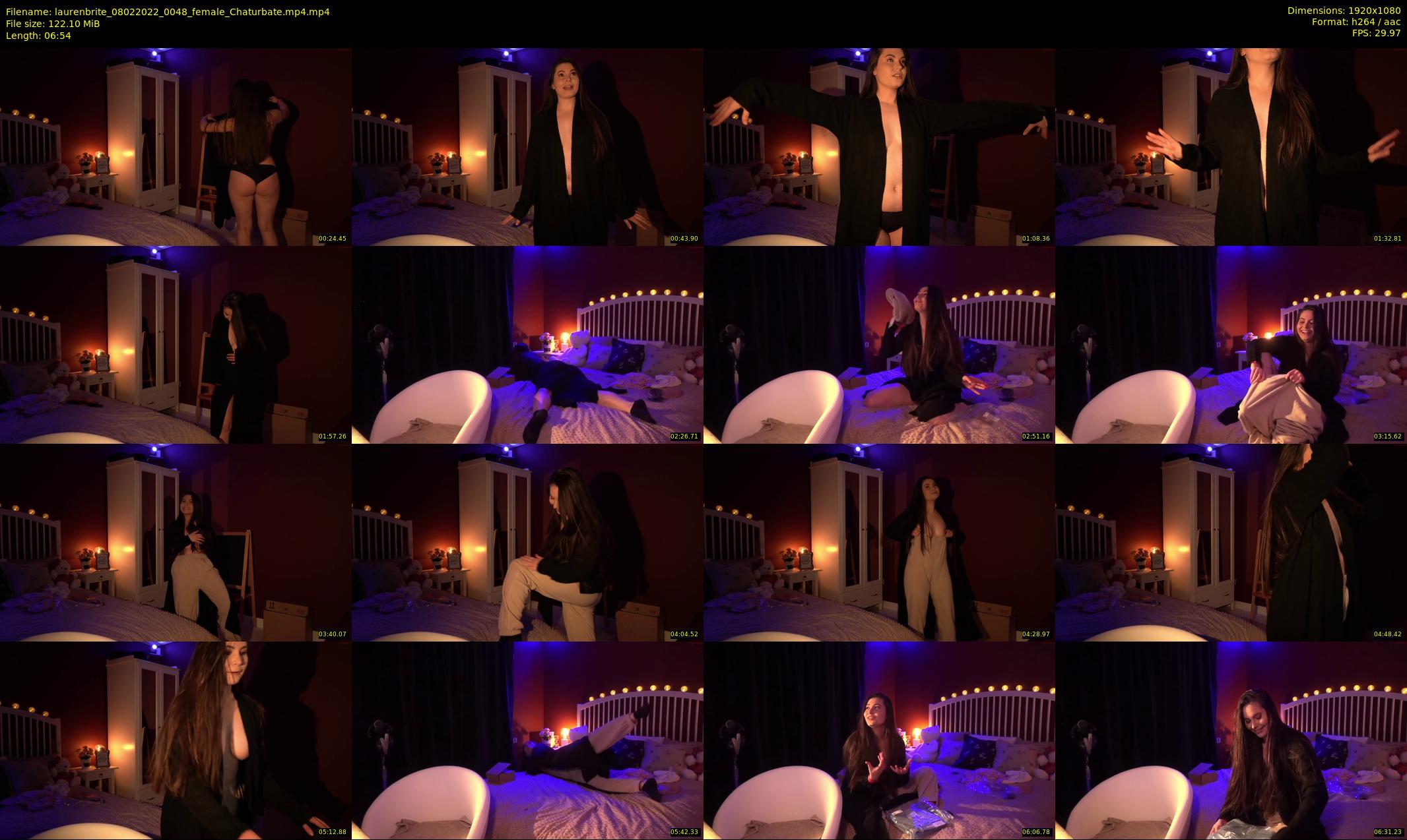laurenbrite — 7 minute Chaturbate female cam show recording, 1080p, Feb 8, 2022