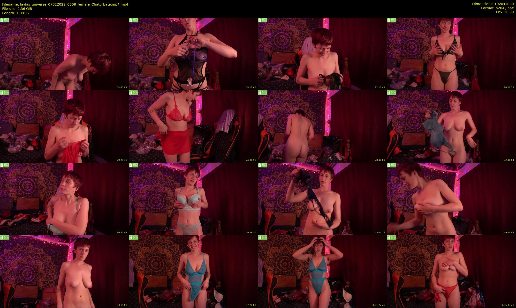 laylas_universe — 70 minute Chaturbate female cam show recording, 1080p, Feb 7, 2022
