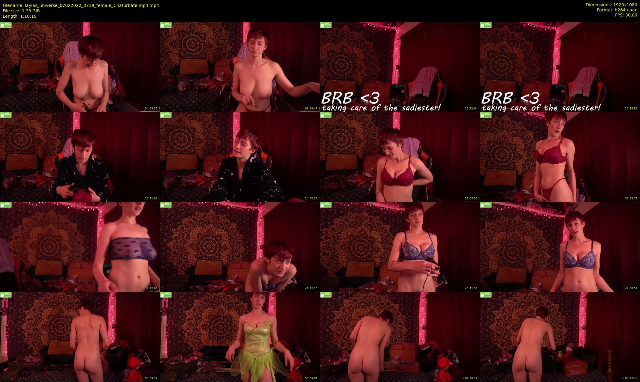 laylas_universe — 71 minute Chaturbate female cam show recording, 1080p, Feb 7, 2022