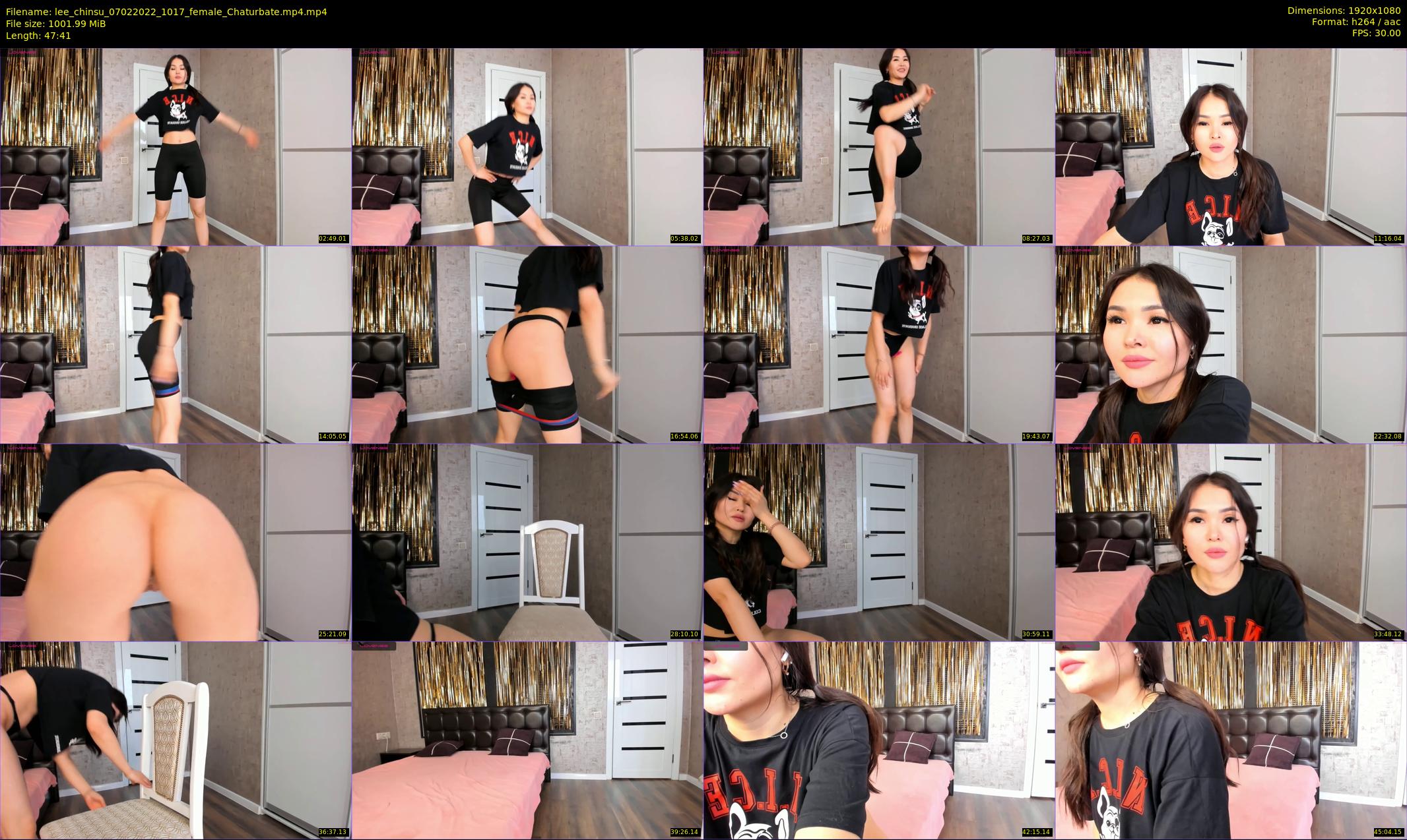lee_chinsu — 48 minute Chaturbate female cam show recording, 1080p, Feb 7, 2022