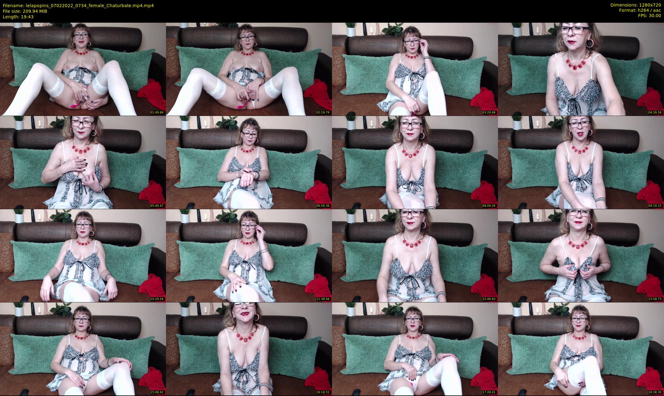 lelapopins — 20 minute Chaturbate female cam show recording, 720p, Feb 7, 2022