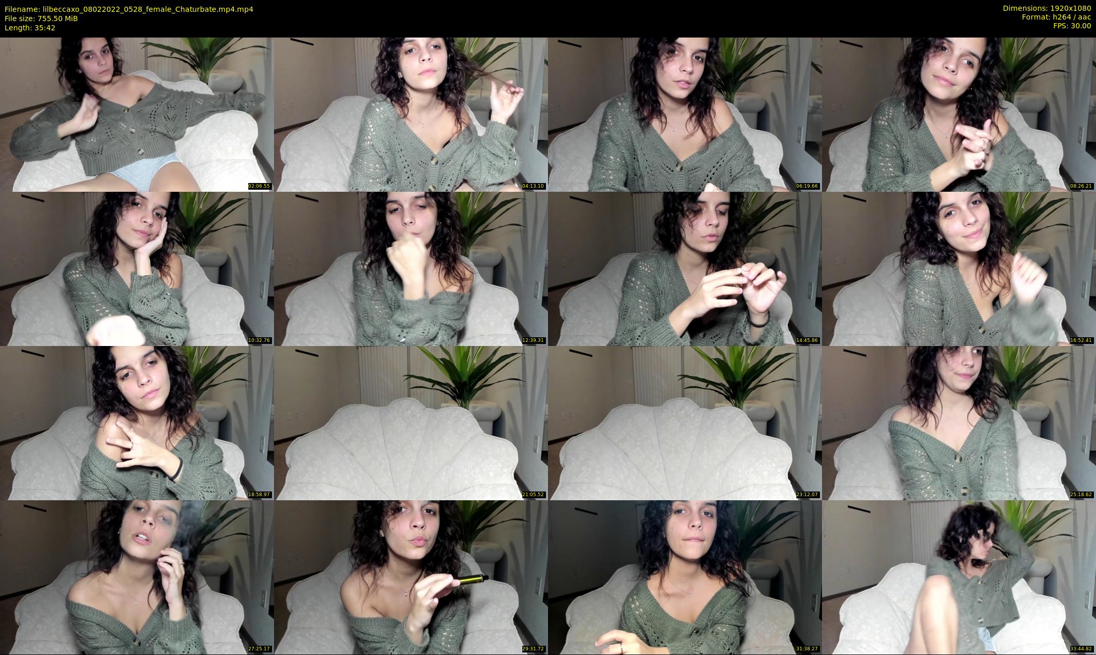 lilbeccaxo — 36 minute Chaturbate female cam show recording, 1080p, Feb 8, 2022