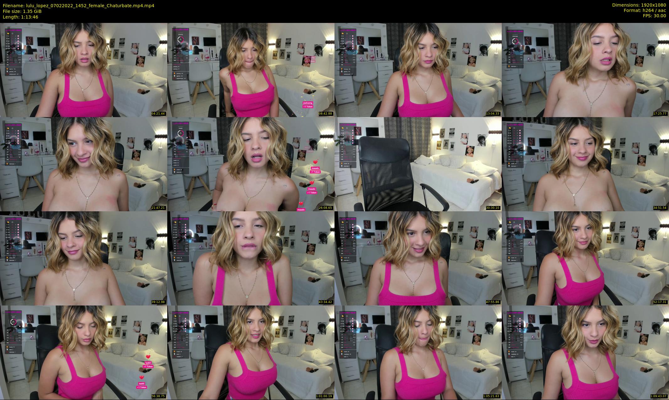 lulu_lopez — 74 minute Chaturbate female cam show recording, 1080p, Feb 7, 2022