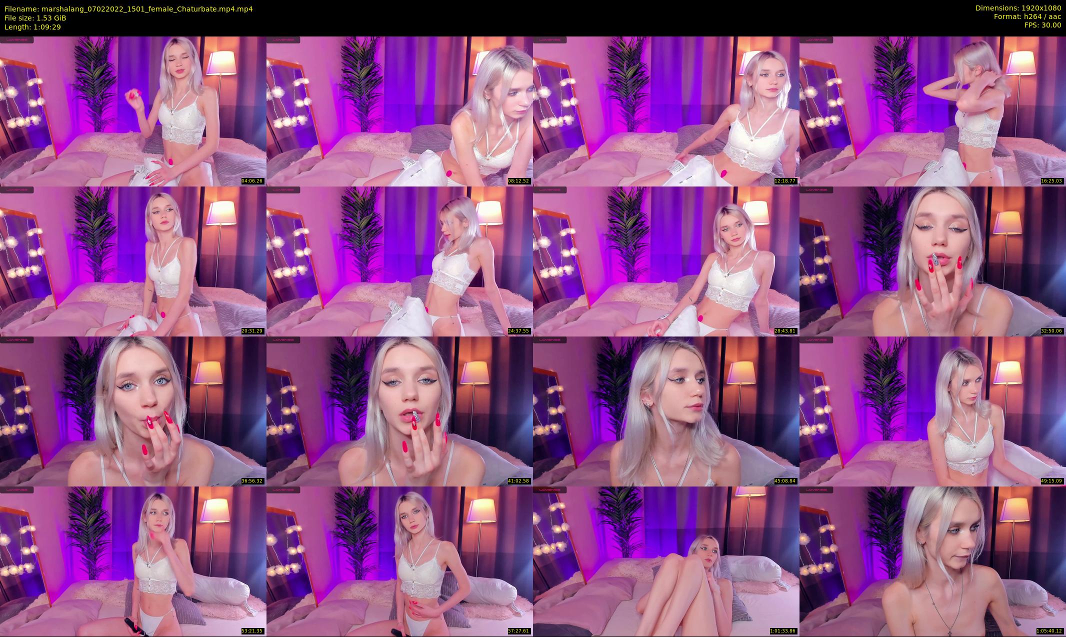 marshalang — 70 minute Chaturbate couple cam show recording, 1080p, Feb 7, 2022