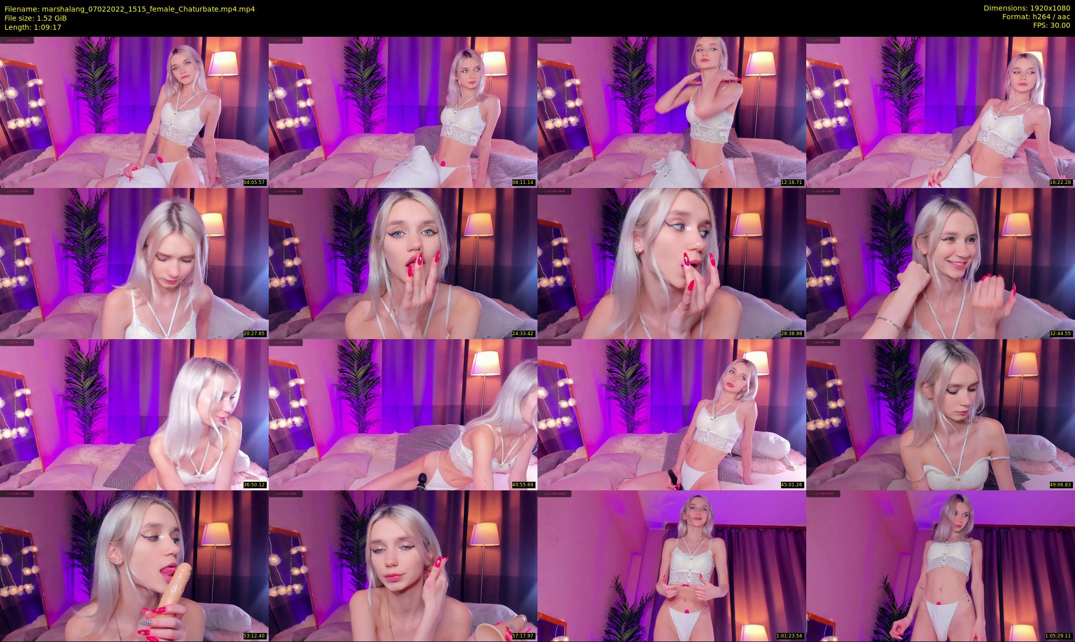 marshalang — 70 minute Chaturbate couple cam show recording, 1080p, Feb 7, 2022