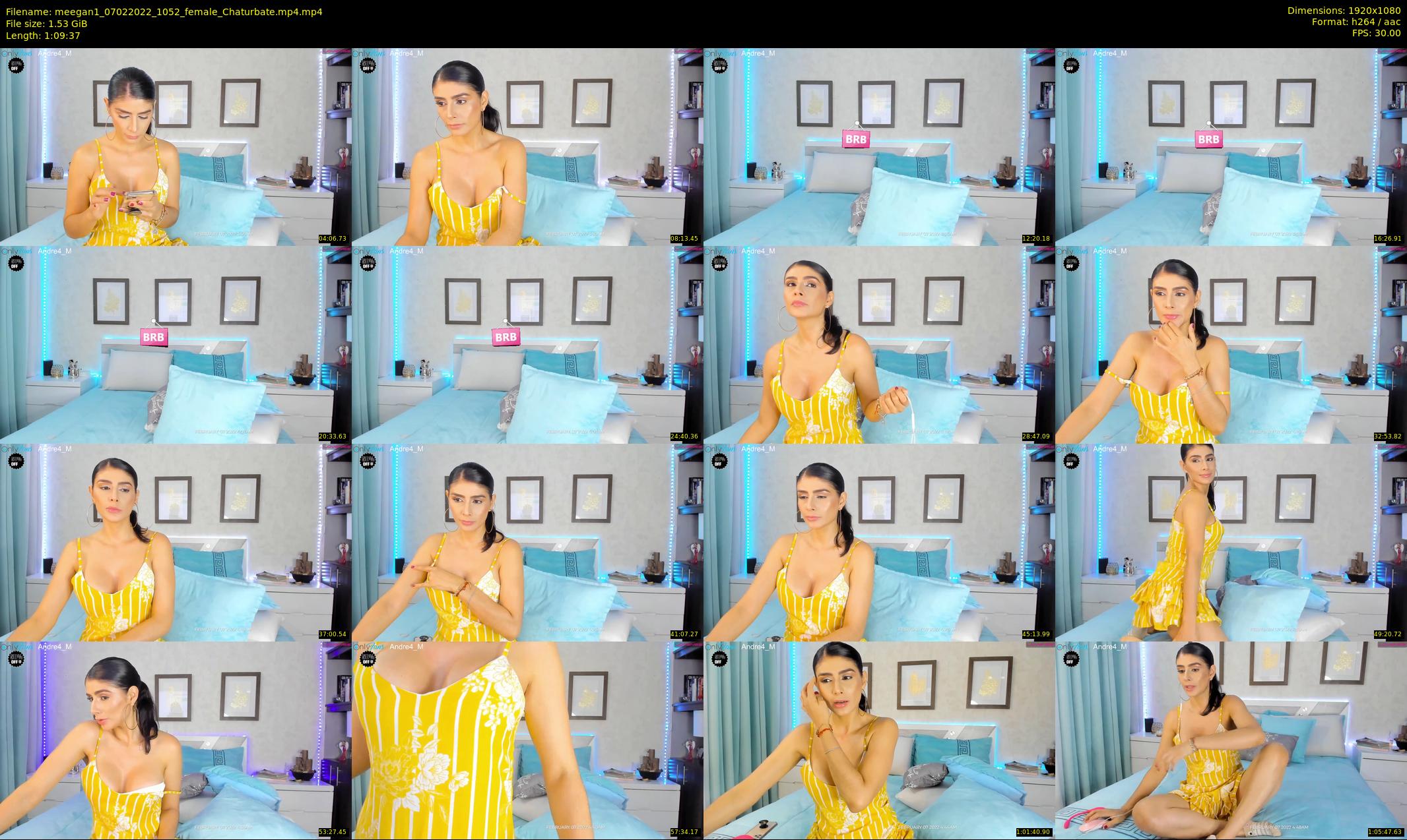 meegan1 — 70 minute Chaturbate female cam show recording, 1080p, Feb 7, 2022