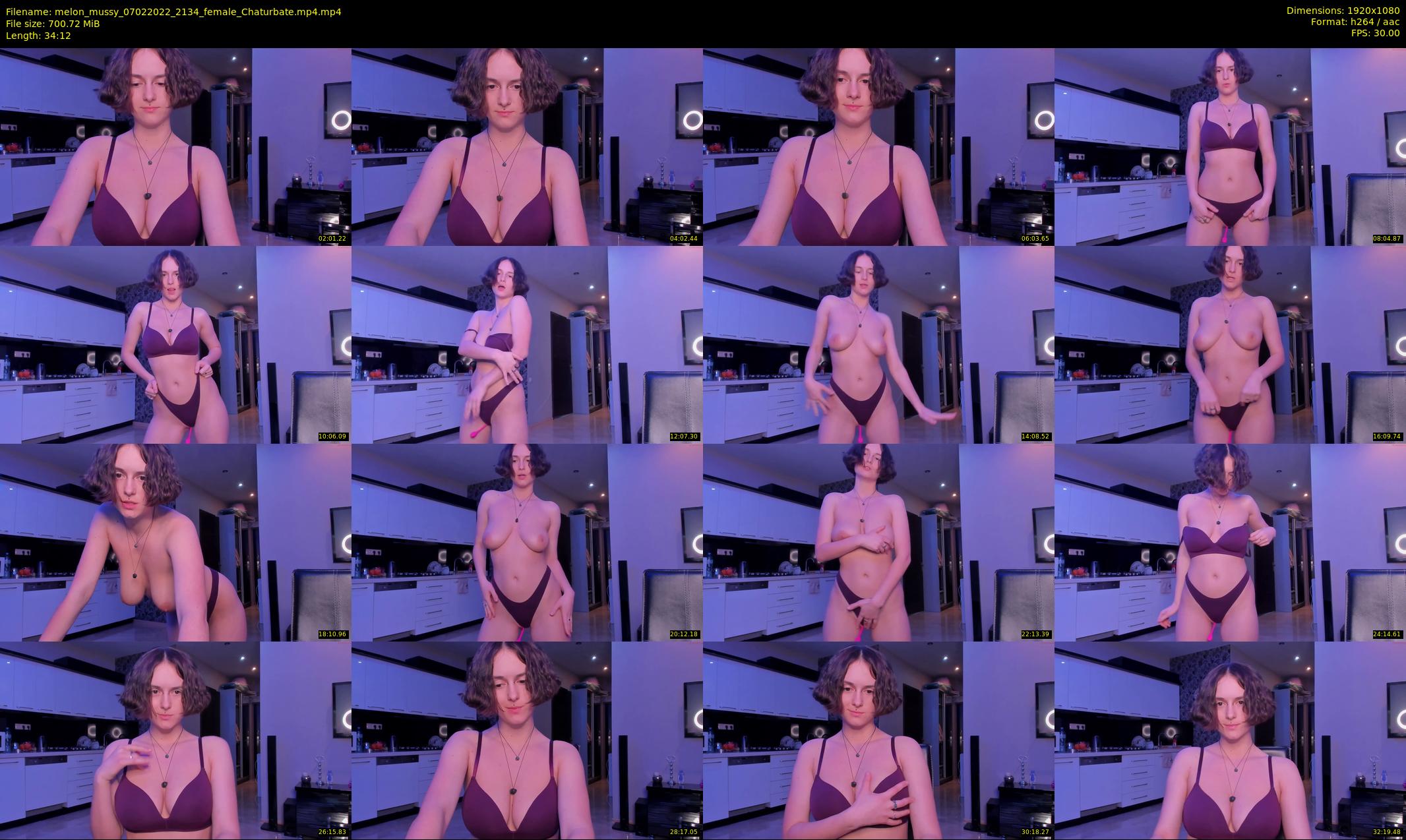 melon_mussy — 35 minute Chaturbate female cam show recording, 1080p, Feb 7, 2022