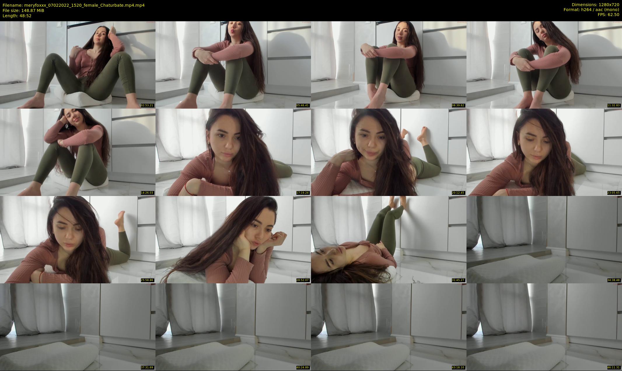 meryfoxxx — 49 minute Chaturbate female cam show recording, 720p, Feb 7, 2022
