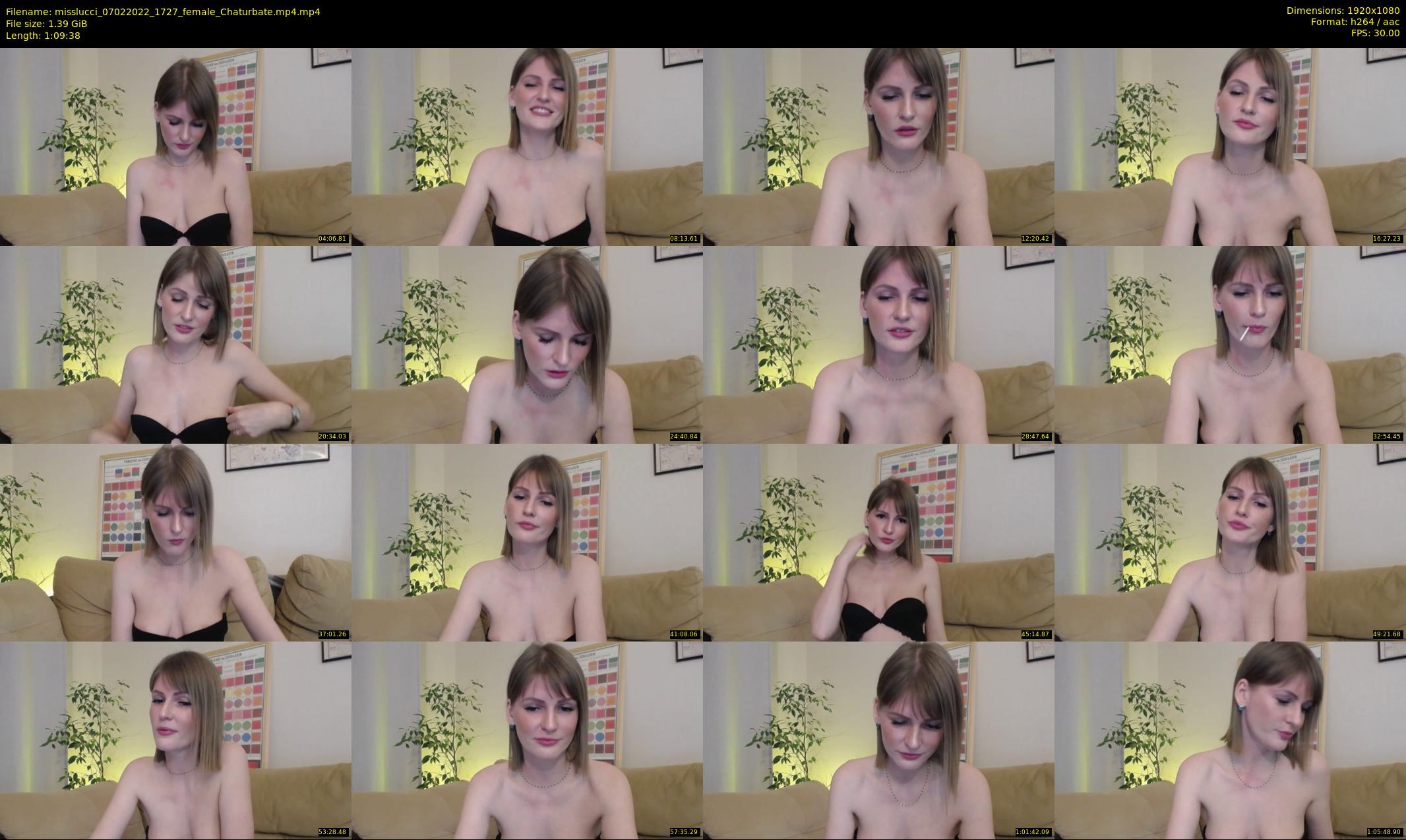 misslucci — 70 minute Chaturbate female cam show recording, 1080p, Feb 7, 2022