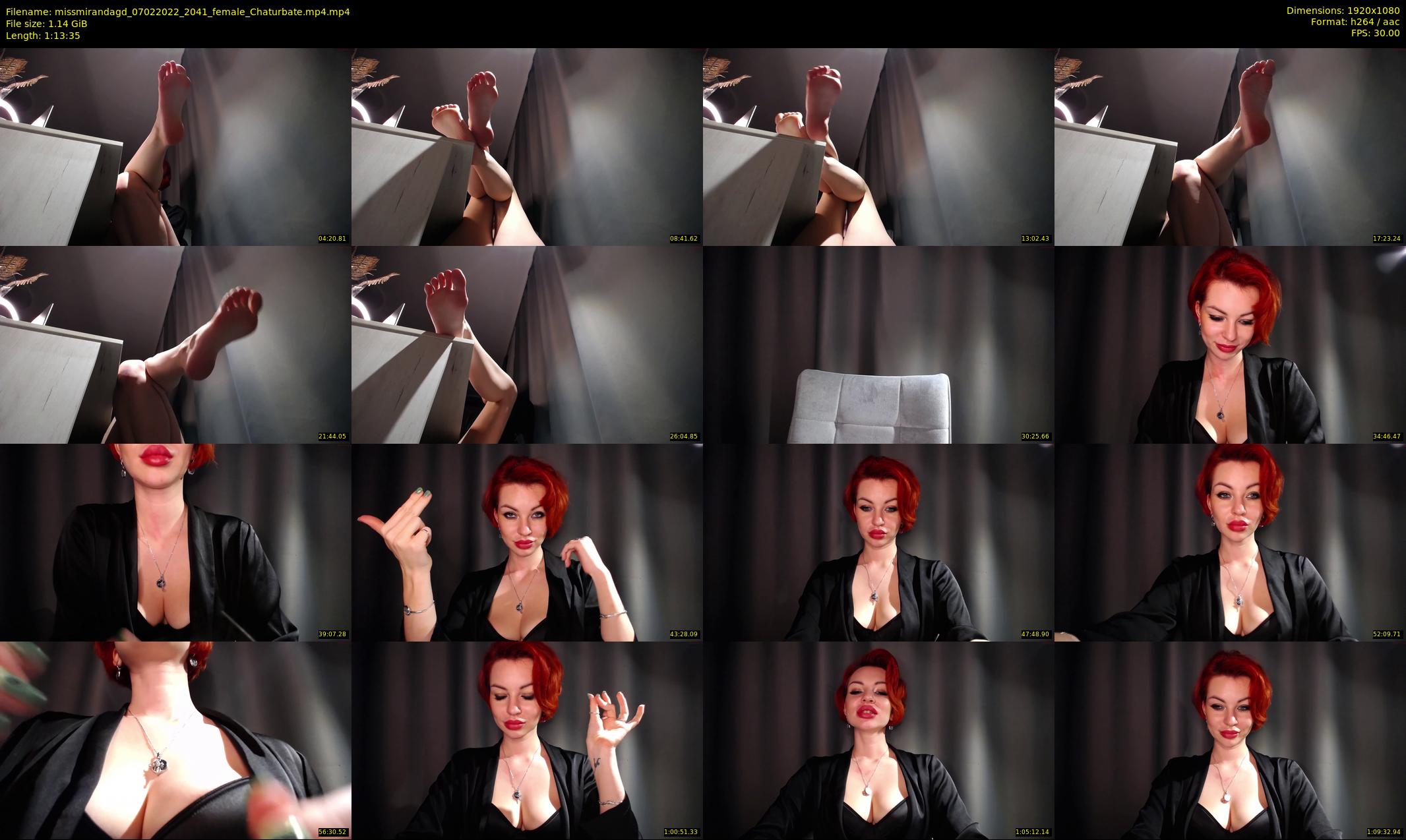 missmirandagd — 74 minute Chaturbate female cam show recording, 1080p, Feb 7, 2022