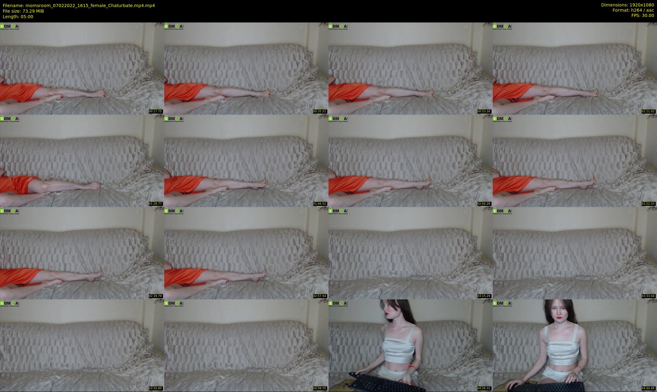 momsroom — 5 minute Chaturbate couple cam show recording, 1080p, Feb 7, 2022