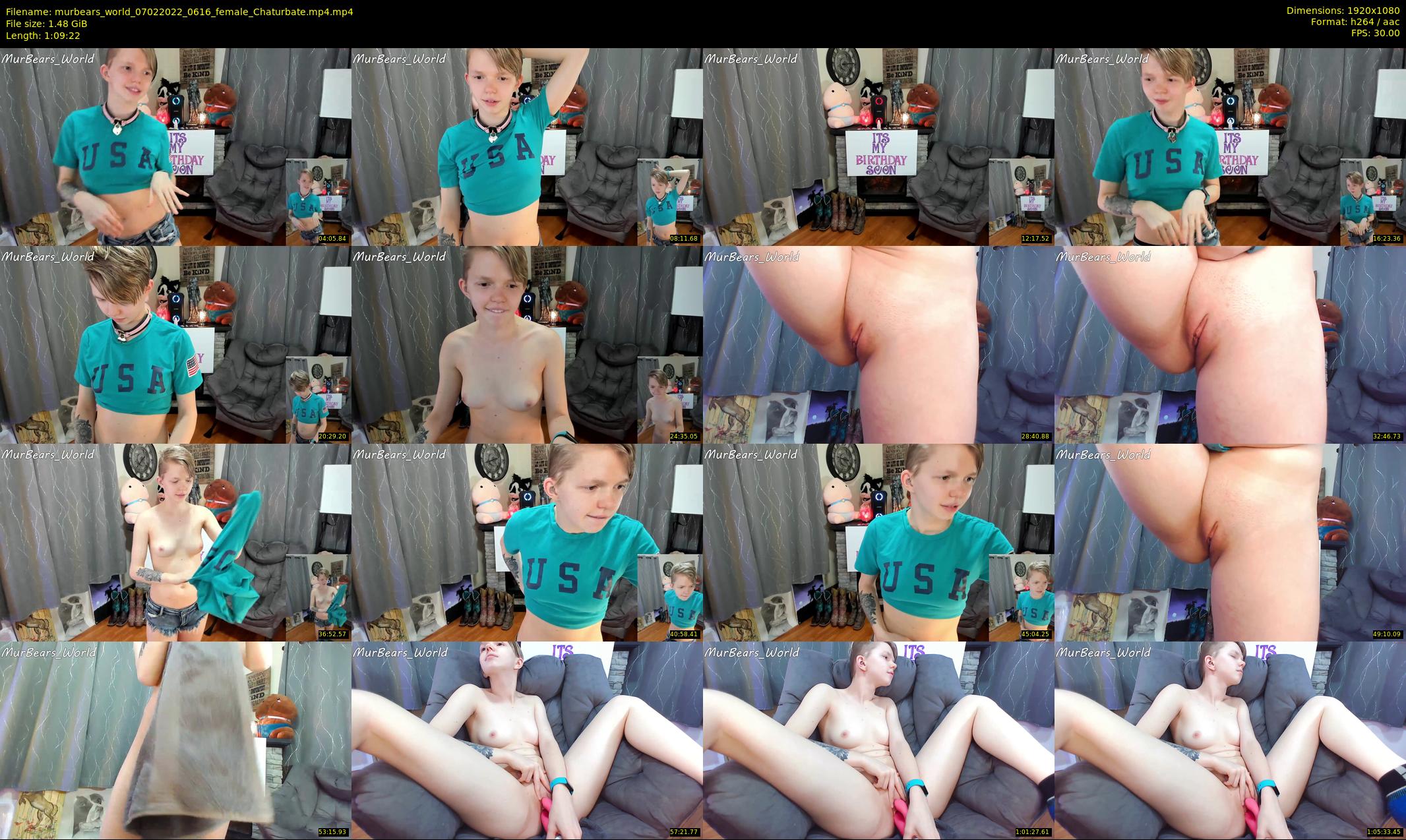 murbears_world — 70 minute Chaturbate female cam show recording, 1080p, Feb 7, 2022