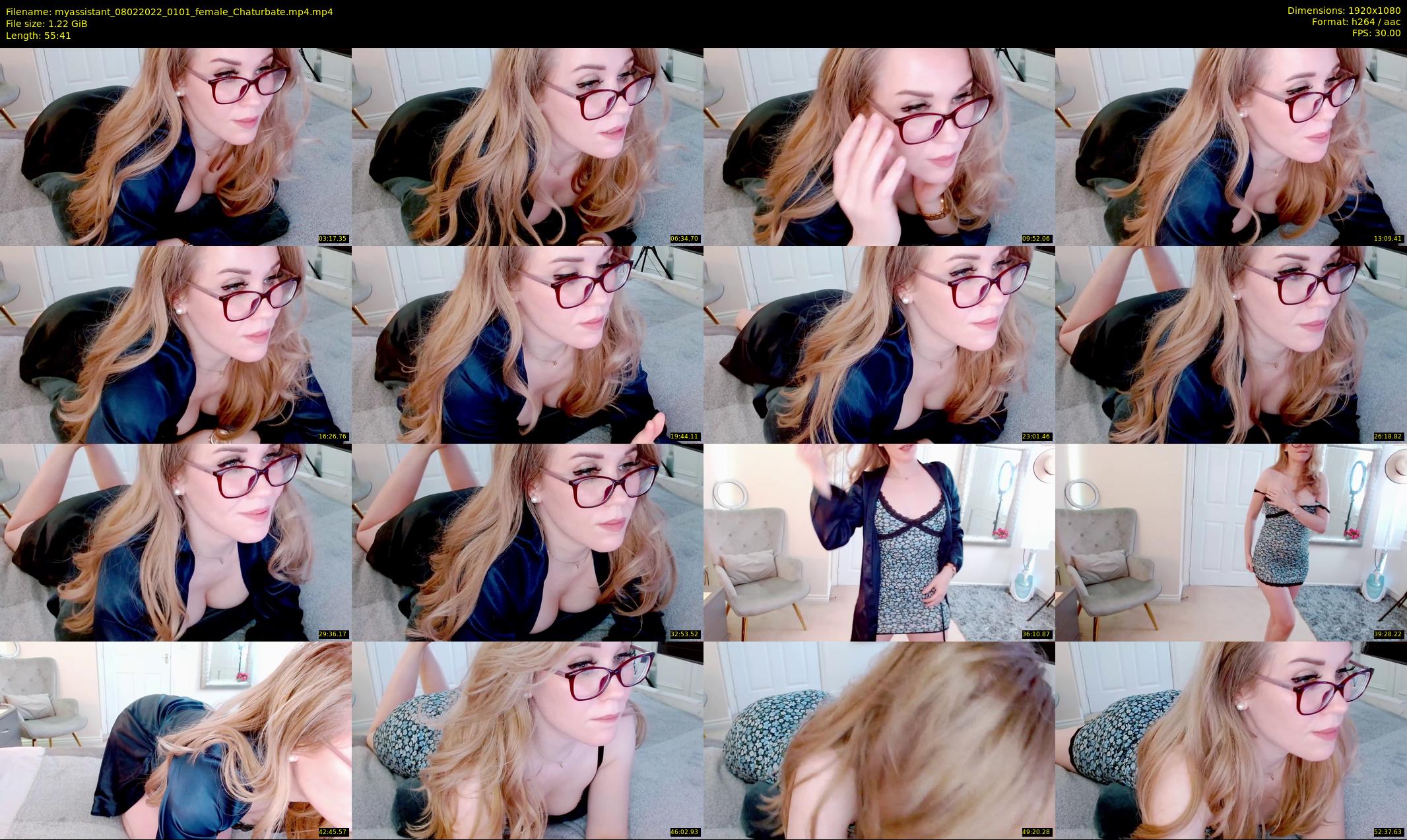 myassistant — 56 minute Chaturbate female cam show recording, 1080p, Feb 8, 2022