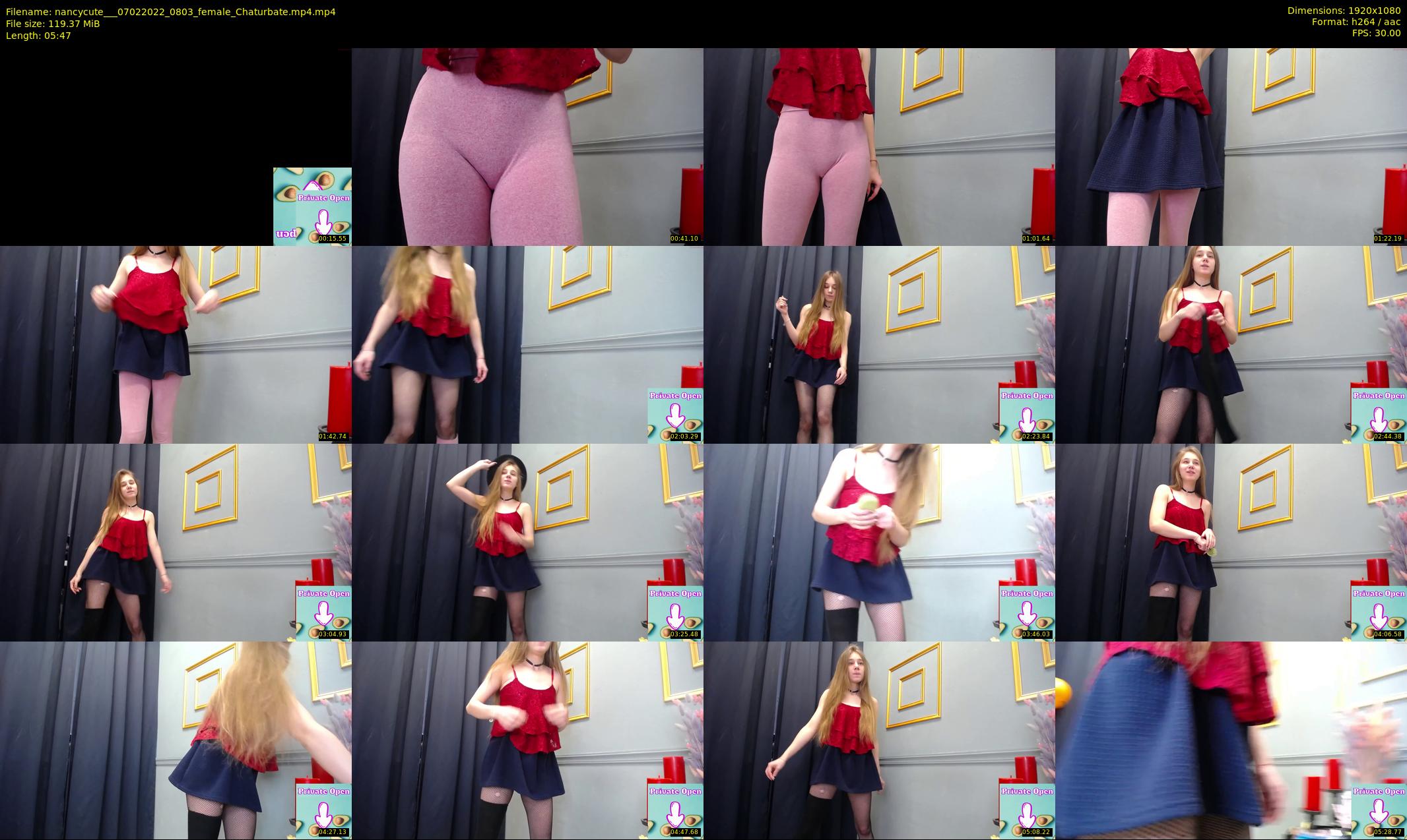 nancycute__ — 6 minute Chaturbate female cam show recording, 1080p, Feb 7, 2022
