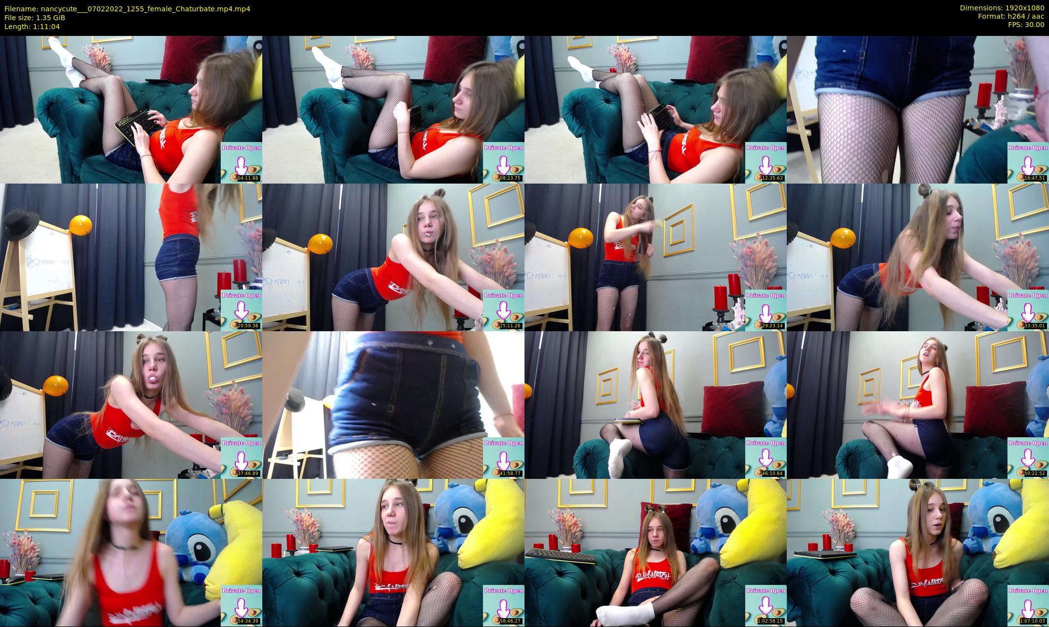 nancycute__ — 72 minute Chaturbate female cam show recording, 1080p, Feb 7, 2022