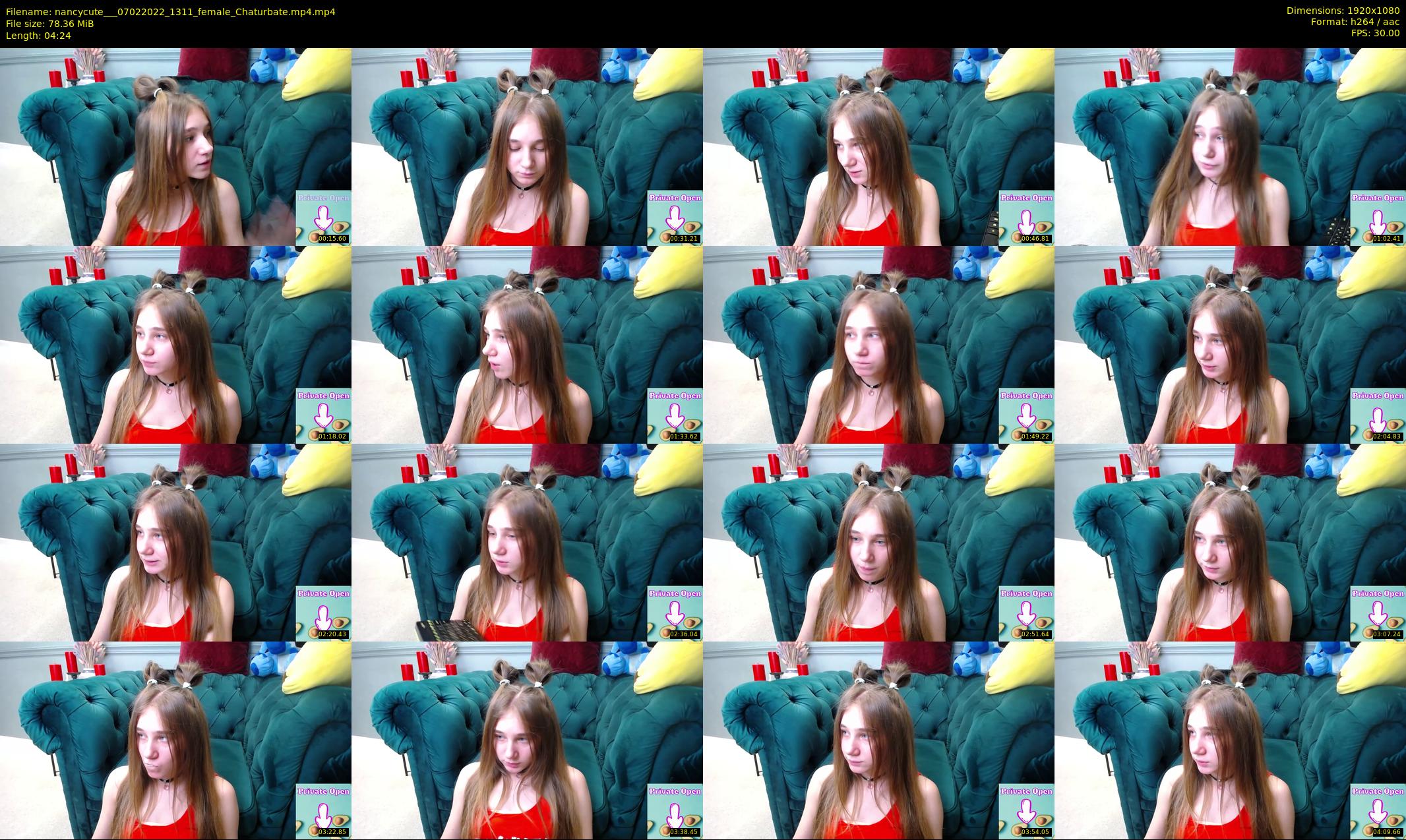 nancycute__ — 5 minute Chaturbate female cam show recording, 1080p, Feb 7, 2022