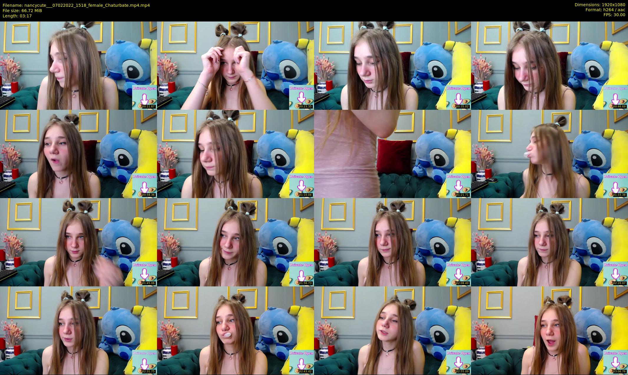 nancycute__ — 4 minute Chaturbate female cam show recording, 1080p, Feb 7, 2022
