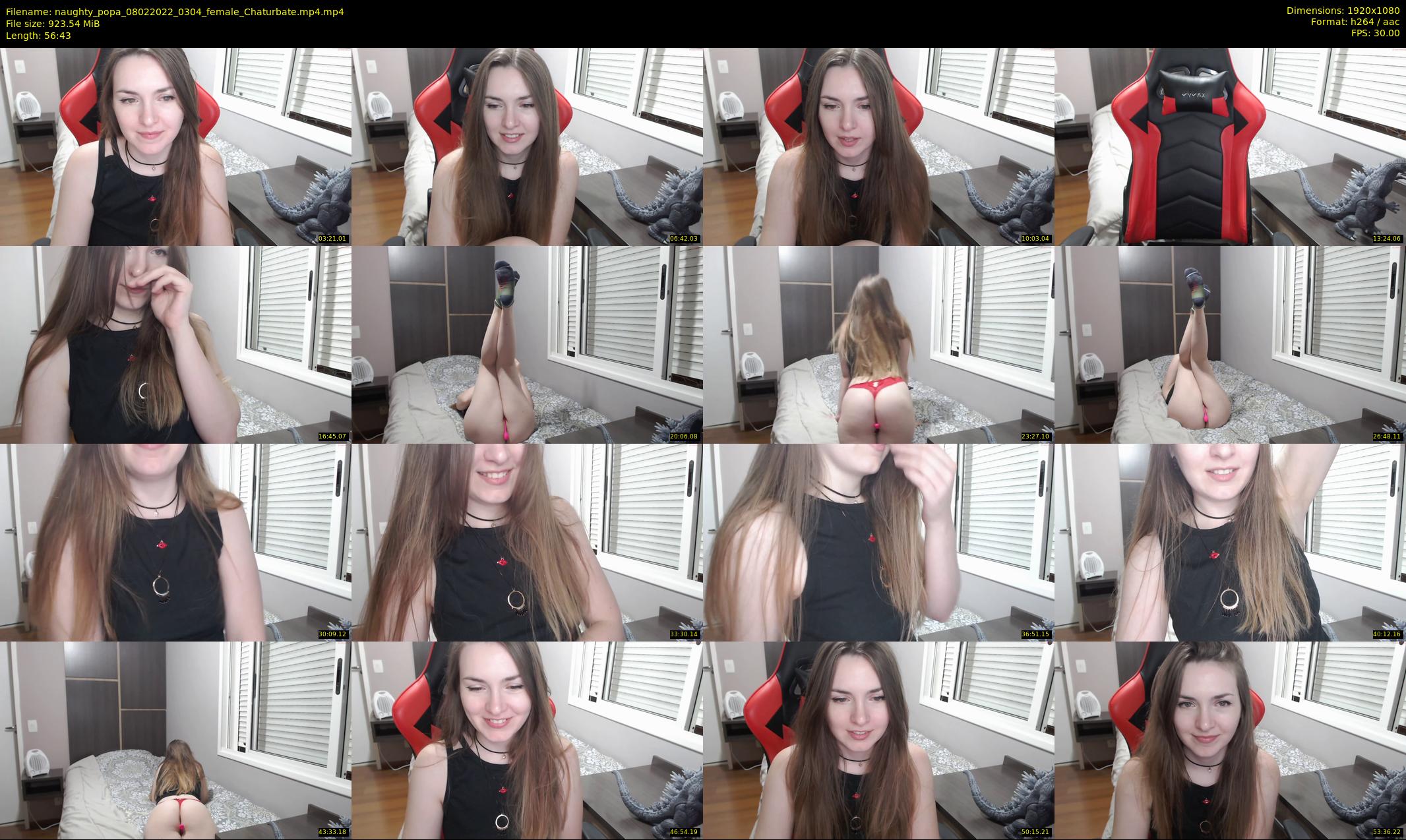 naughty_popa — 57 minute Chaturbate female cam show recording, 1080p, Feb 8, 2022