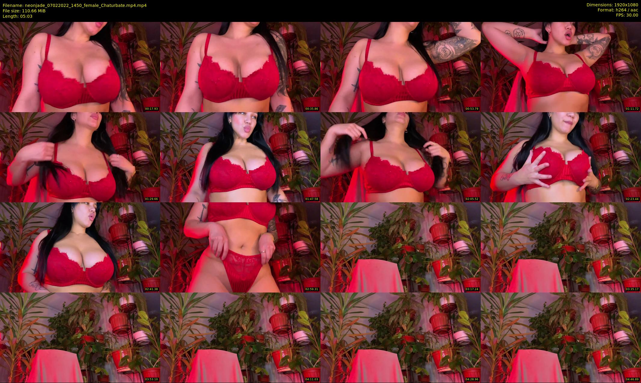 neonjade — 6 minute Chaturbate female cam show recording, 1080p, Feb 7, 2022