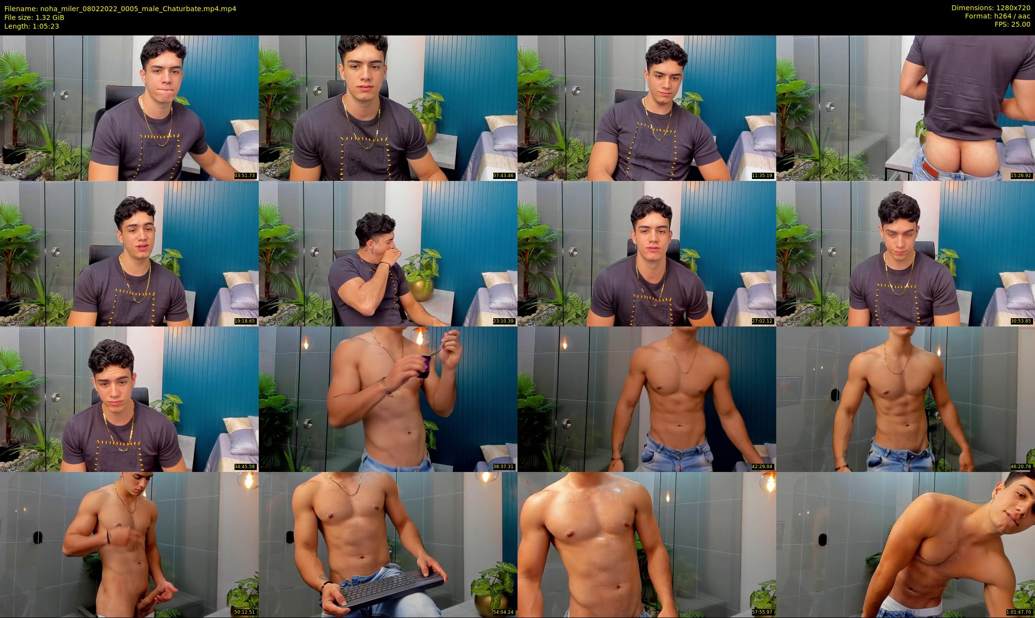 noha_miler — 66 minute Chaturbate male cam show recording, 720p, Feb 8, 2022