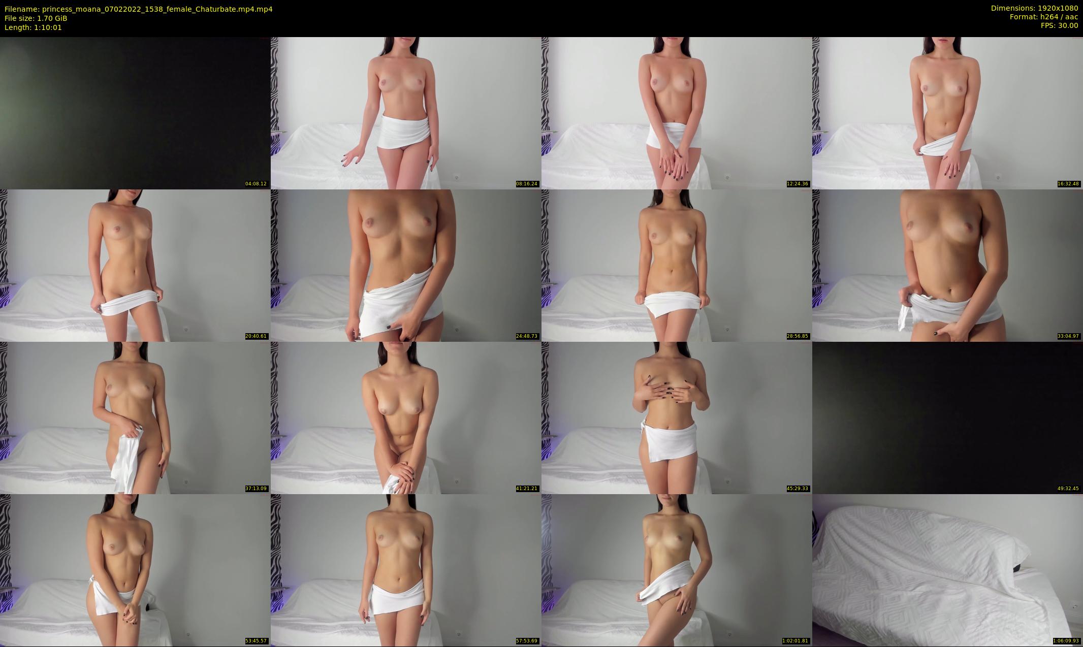 princess_moana — 71 minute Chaturbate female cam show recording, 1080p, Feb 7, 2022