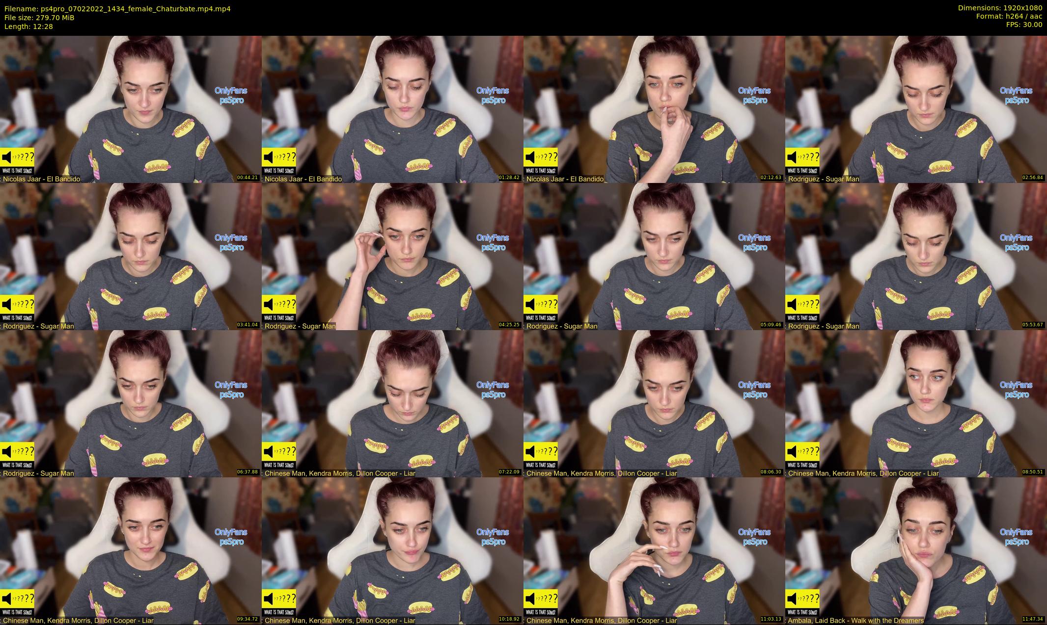 ps4pro — 13 minute Chaturbate female cam show recording, 1080p, Feb 7, 2022