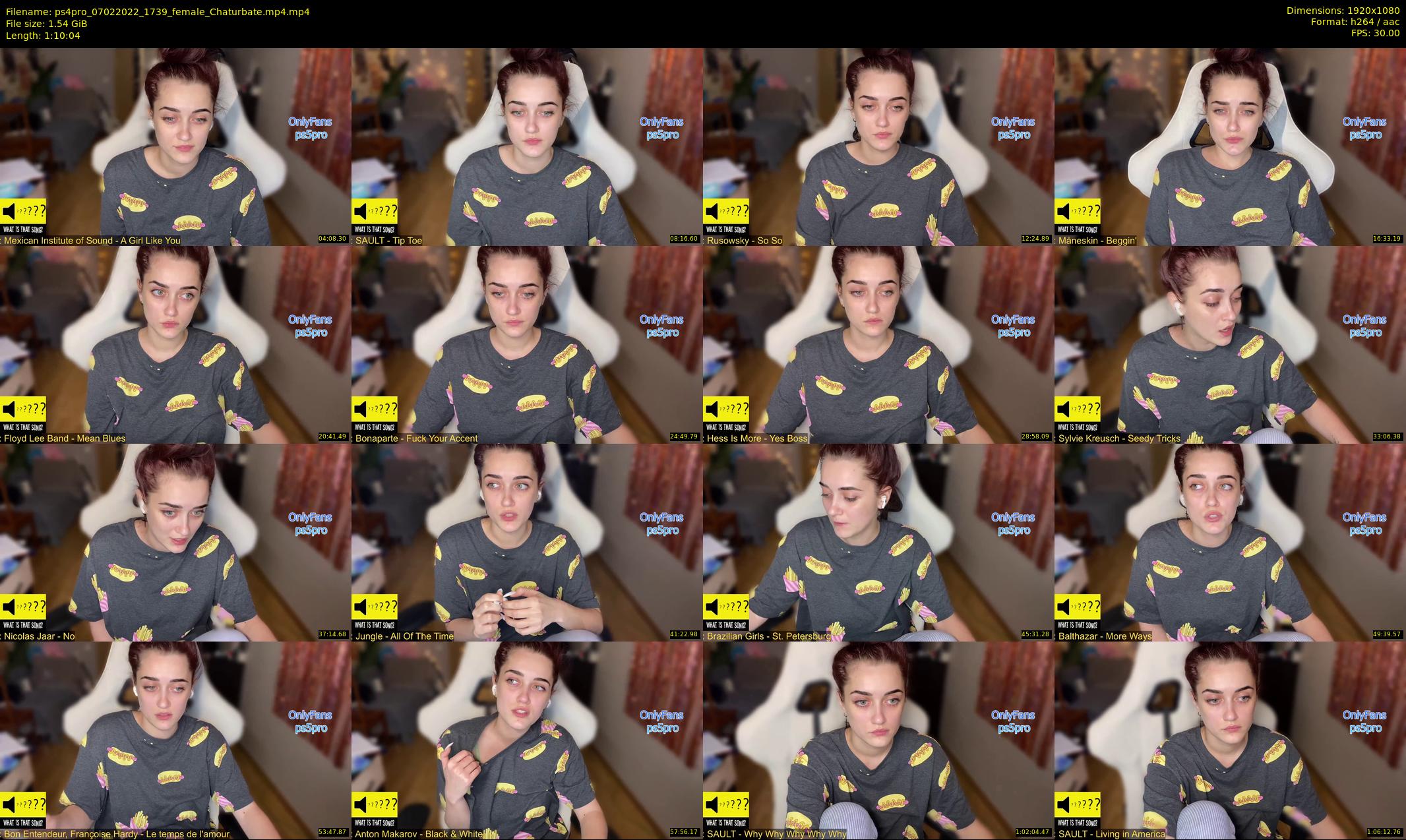 ps4pro — 71 minute Chaturbate female cam show recording, 1080p, Feb 7, 2022
