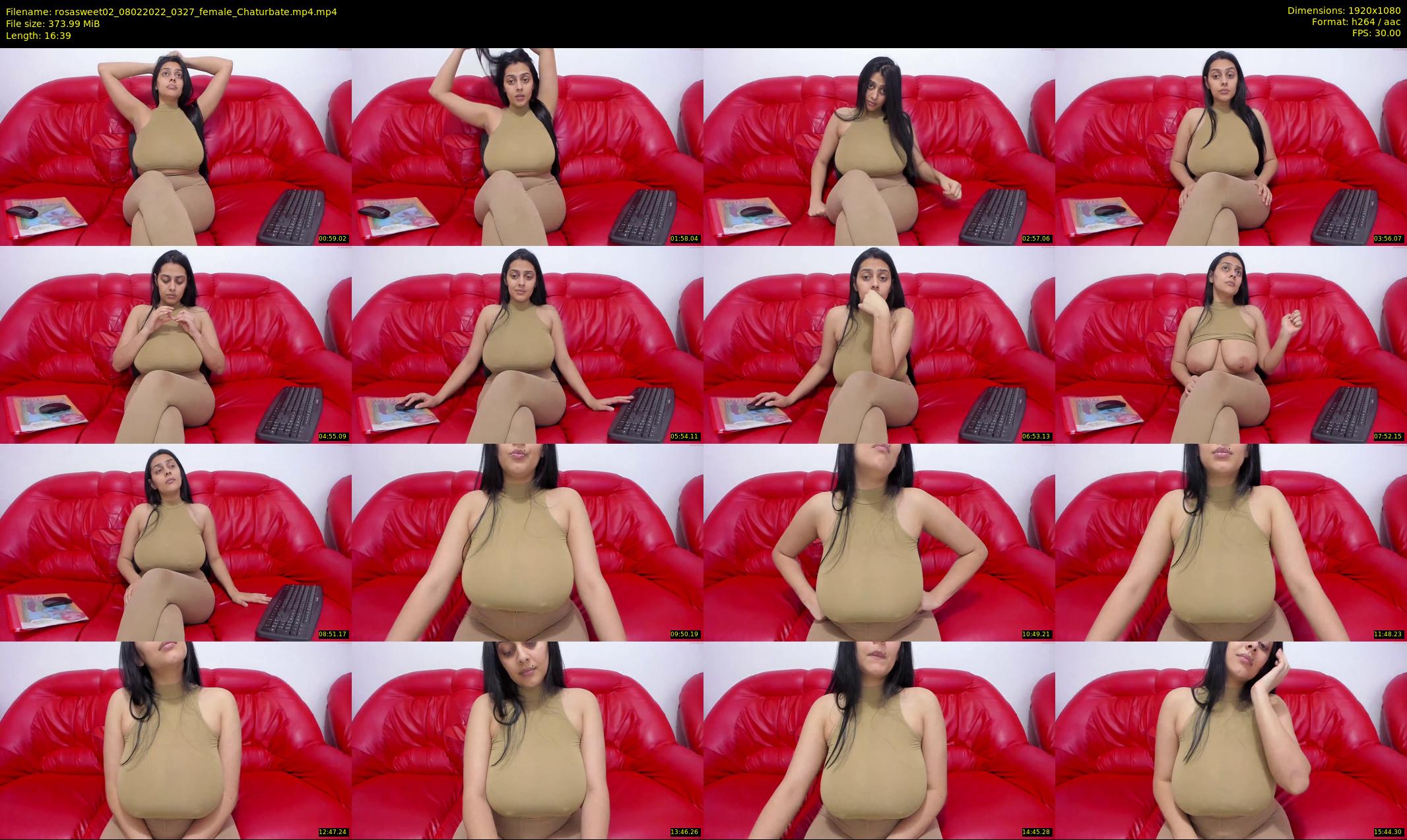 rosasweet02 — 17 minute Chaturbate female cam show recording, 1080p, Feb 8, 2022