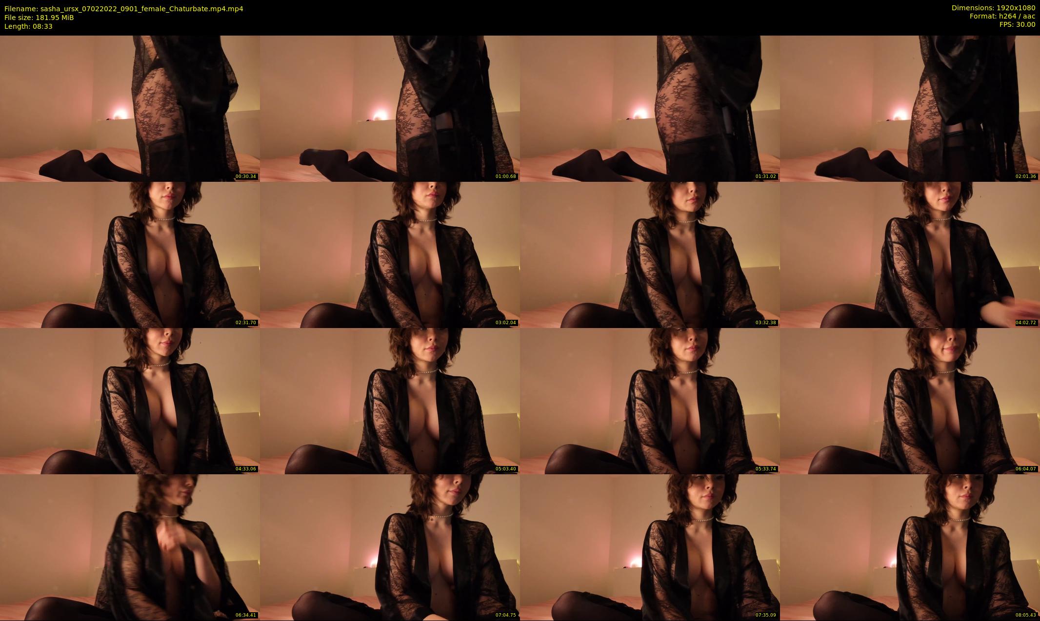 sasha_ursx — 9 minute Chaturbate female cam show recording, 1080p, Feb 7, 2022