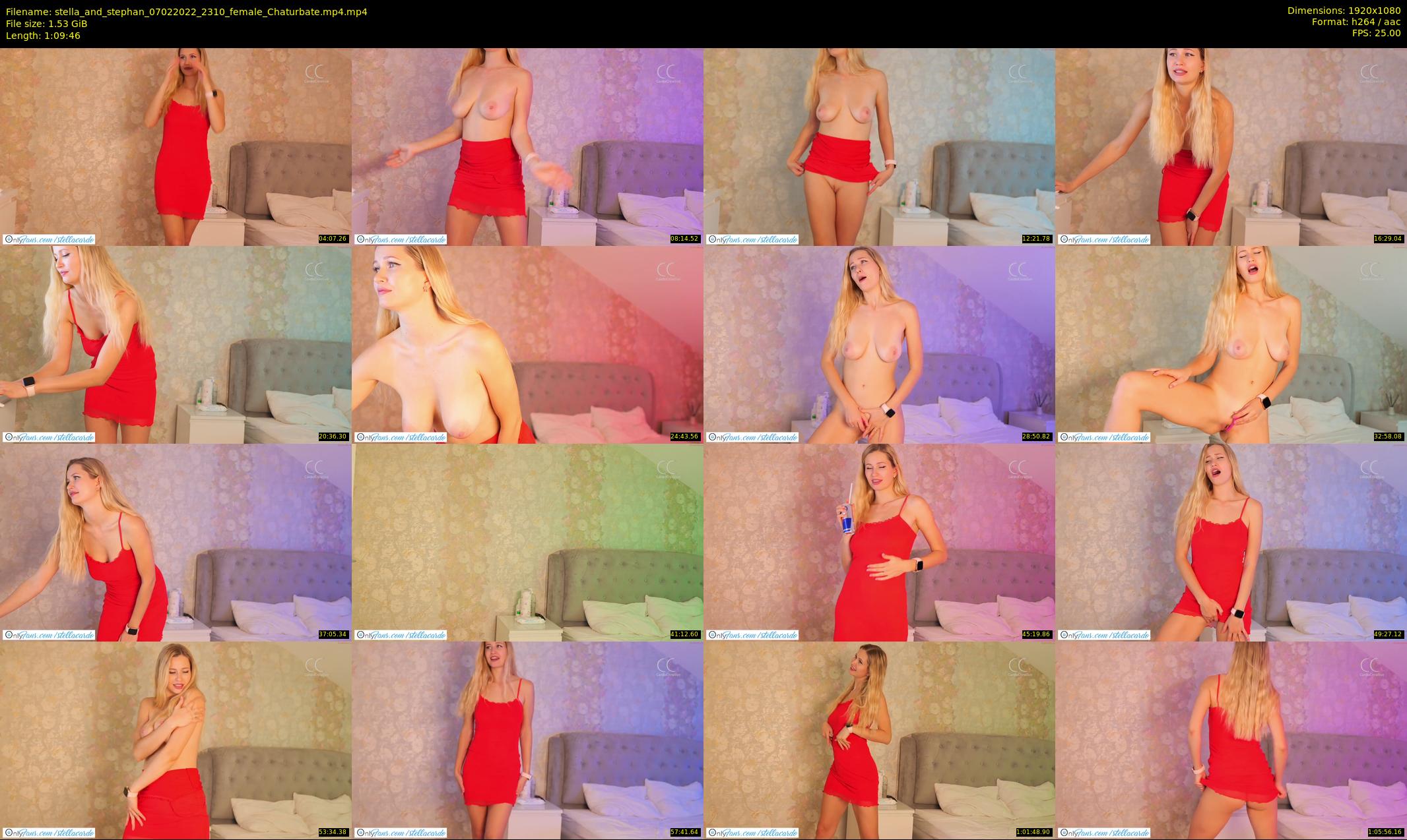 stella_and_stephan — 70 minute Chaturbate couple cam show recording, 1080p, Feb 7, 2022