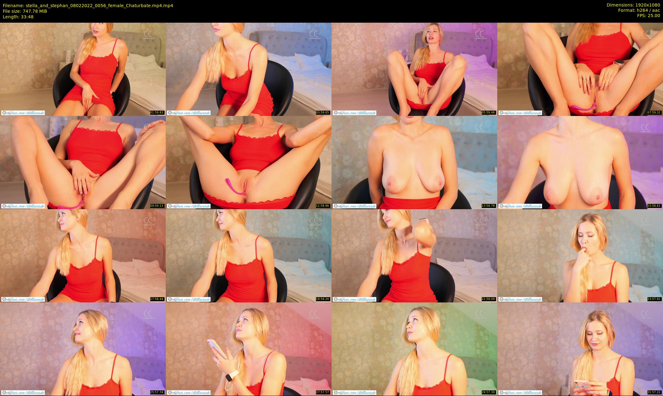 stella_and_stephan — 34 minute Chaturbate couple cam show recording, 1080p, Feb 8, 2022