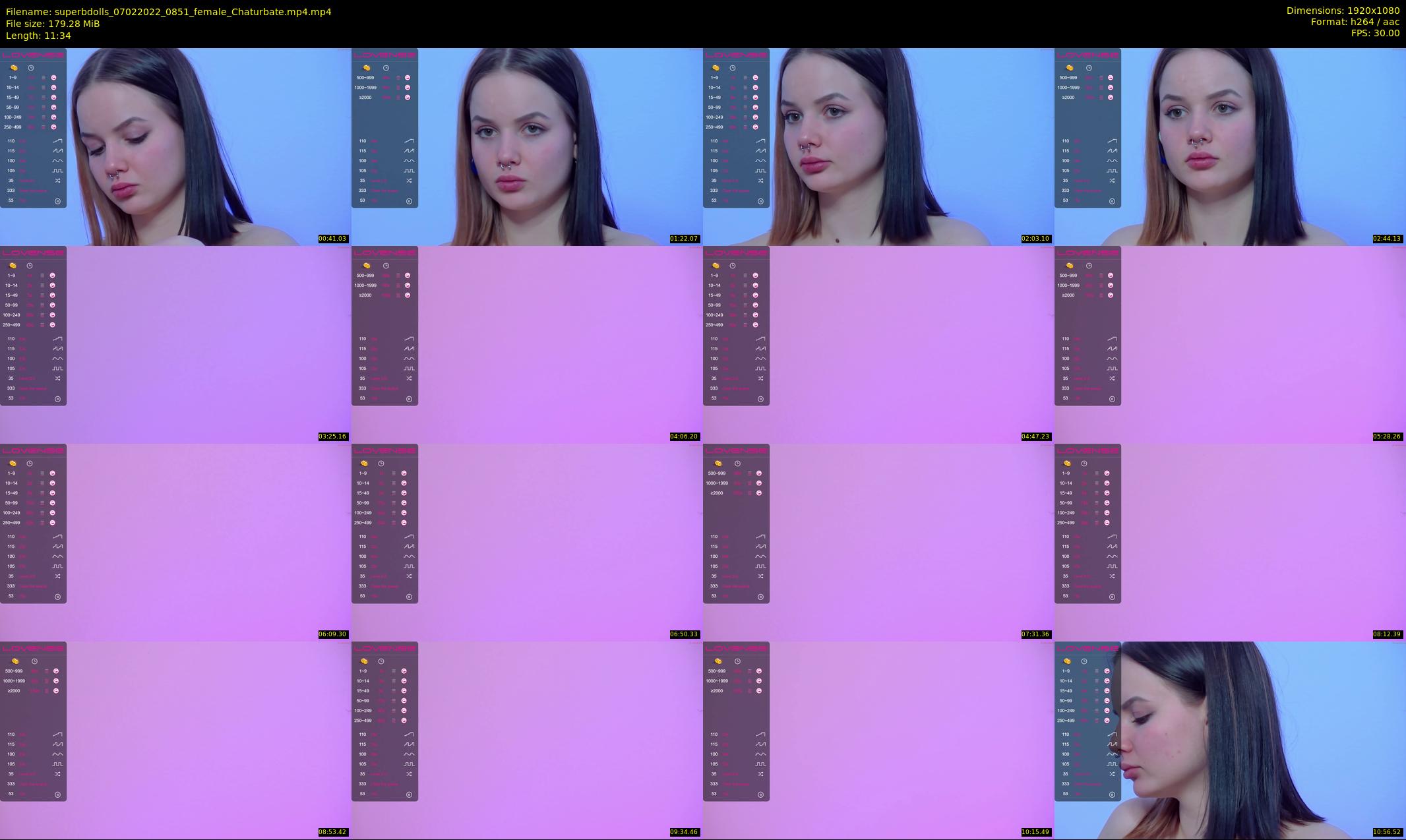superbdolls — 12 minute Chaturbate couple cam show recording, 1080p, Feb 7, 2022