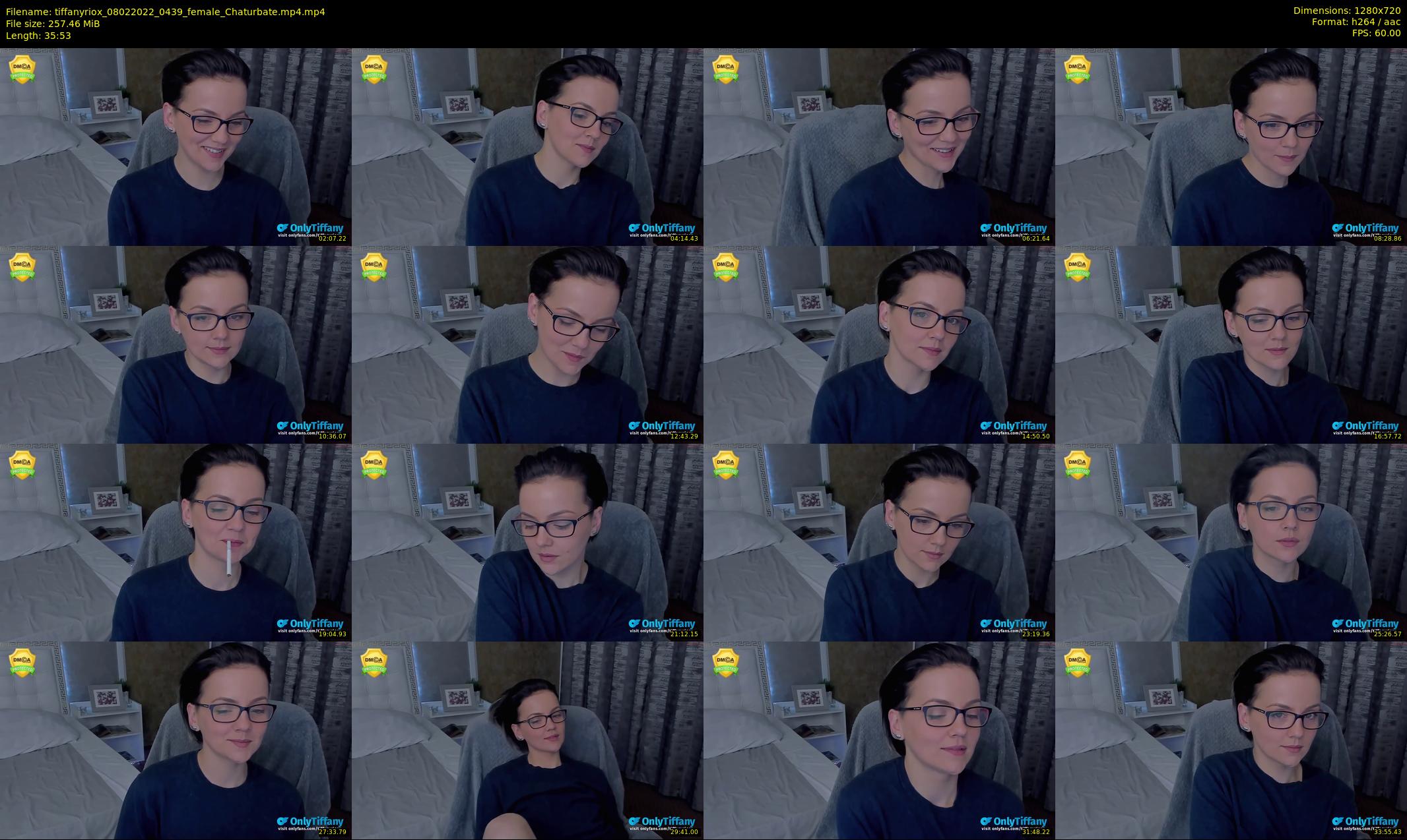tiffanyriox — 36 minute Chaturbate female cam show recording, 720p, Feb 8, 2022