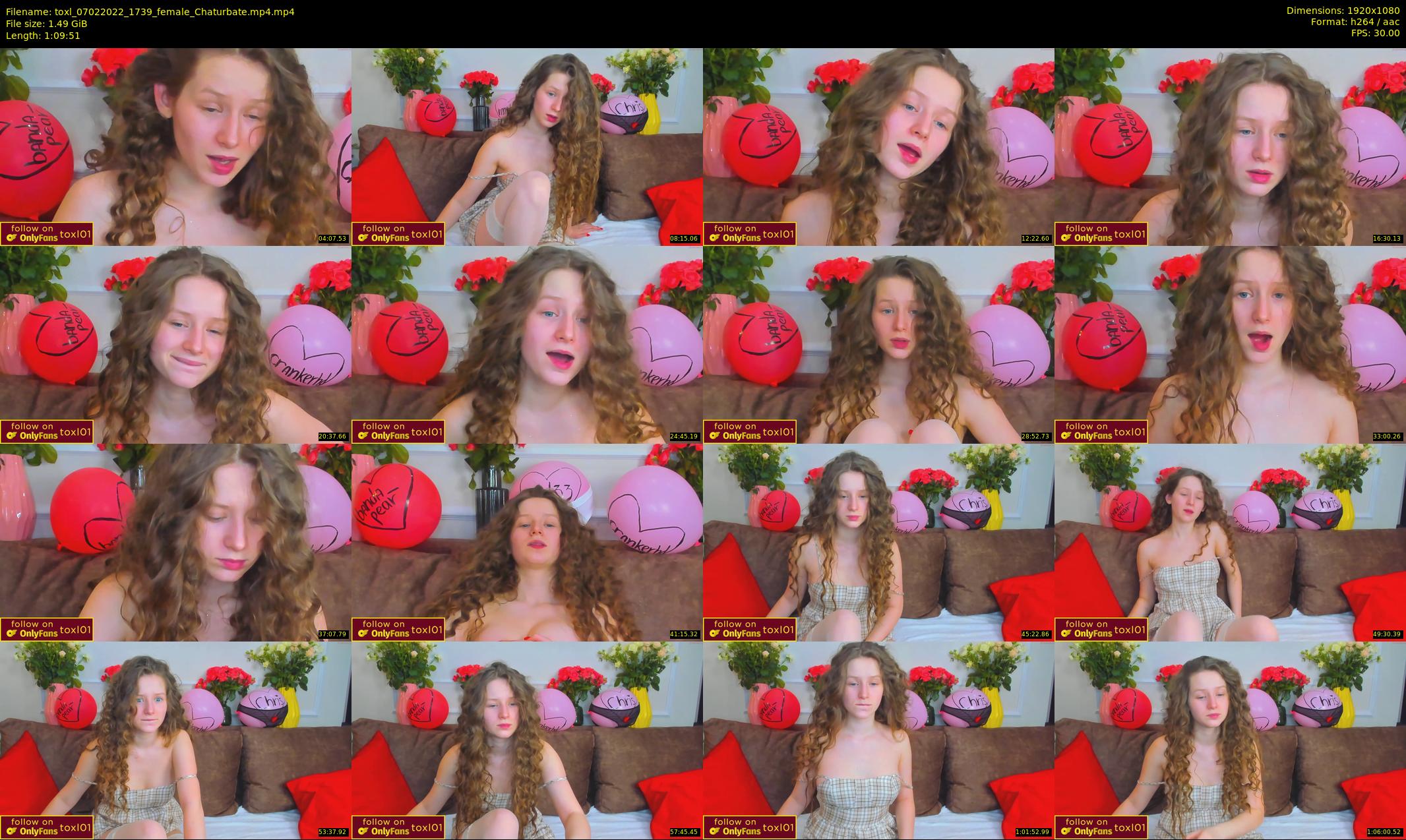 toxl — 70 minute Chaturbate female cam show recording, 1080p, Feb 7, 2022