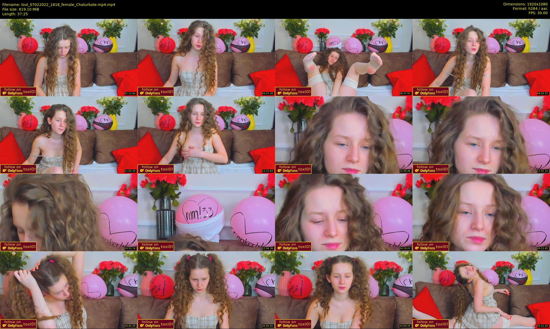 toxl — 38 minute Chaturbate female cam show recording, 1080p, Feb 7, 2022