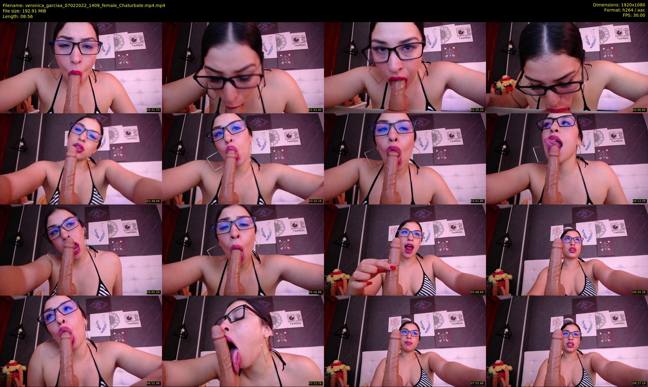 veronica_garciaa — 9 minute Chaturbate female cam show recording, 1080p, Feb 7, 2022