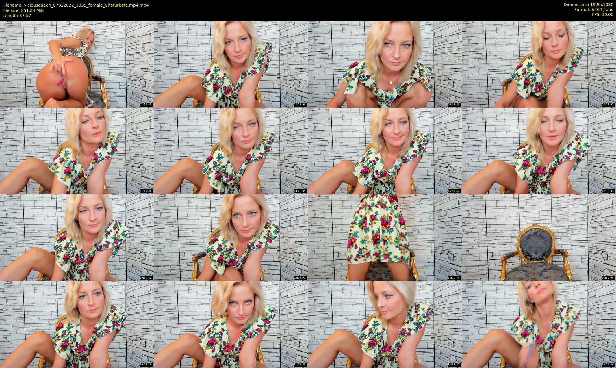 viciousqueen — 38 minute Chaturbate female cam show recording, 1080p, Feb 7, 2022