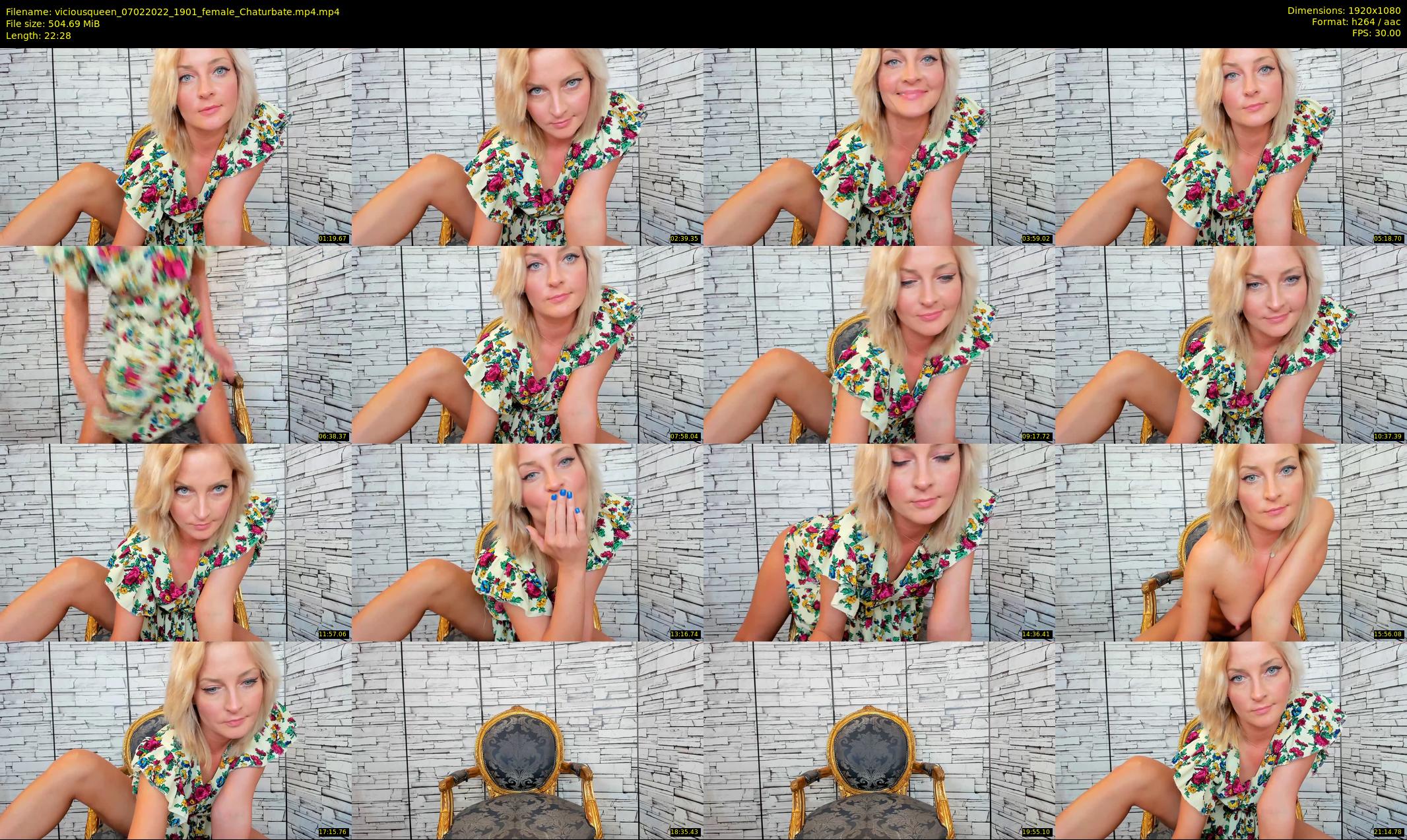 viciousqueen — 23 minute Chaturbate female cam show recording, 1080p, Feb 7, 2022