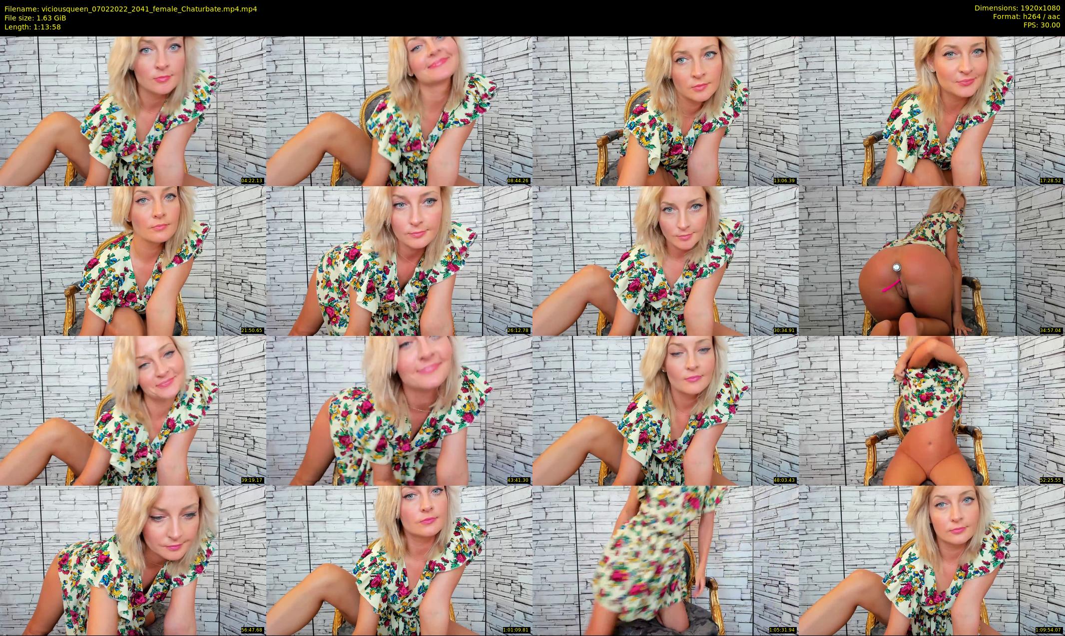 viciousqueen — 74 minute Chaturbate female cam show recording, 1080p, Feb 7, 2022