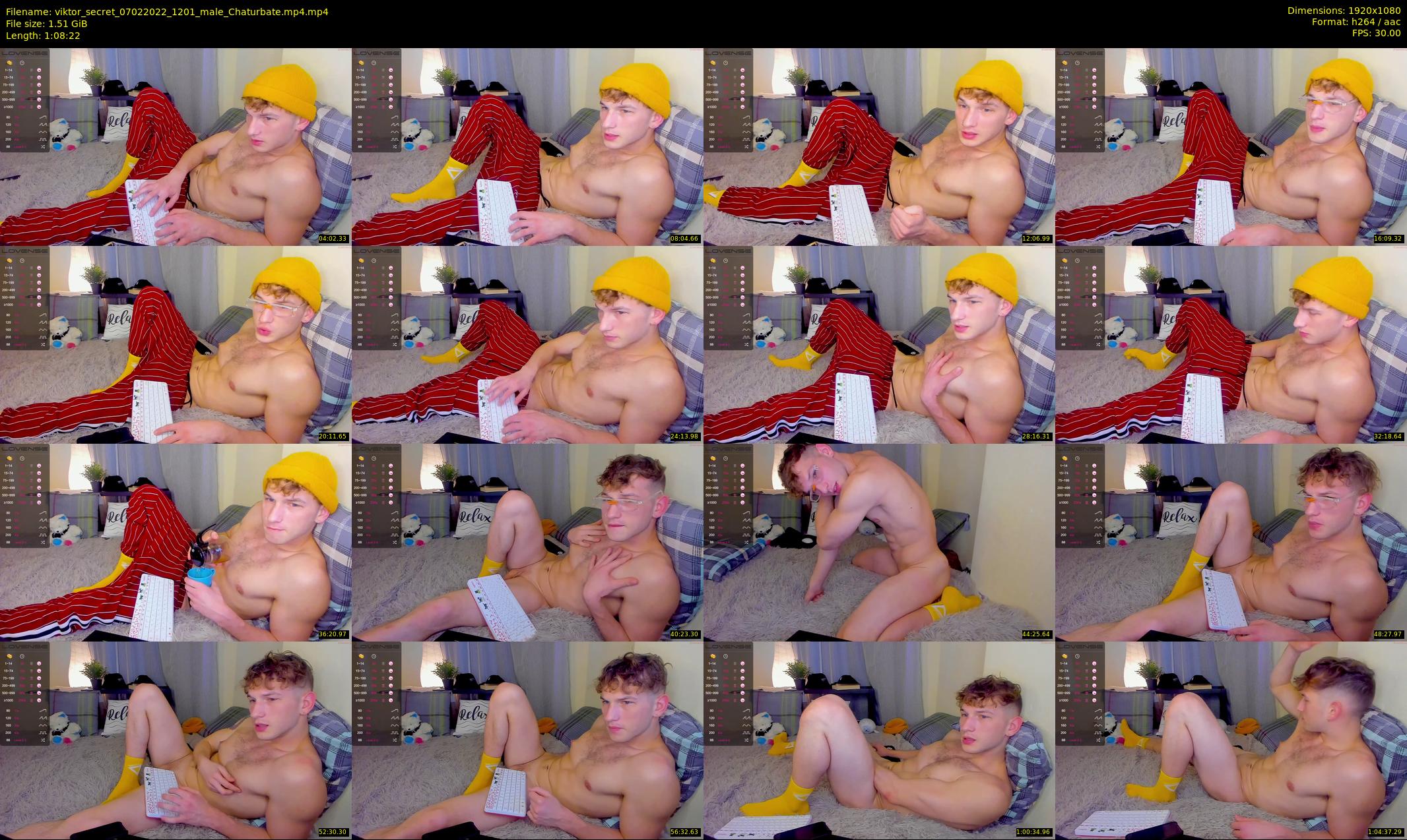 viktor_secret — 69 minute Chaturbate male cam show recording, 1080p, Feb 7, 2022